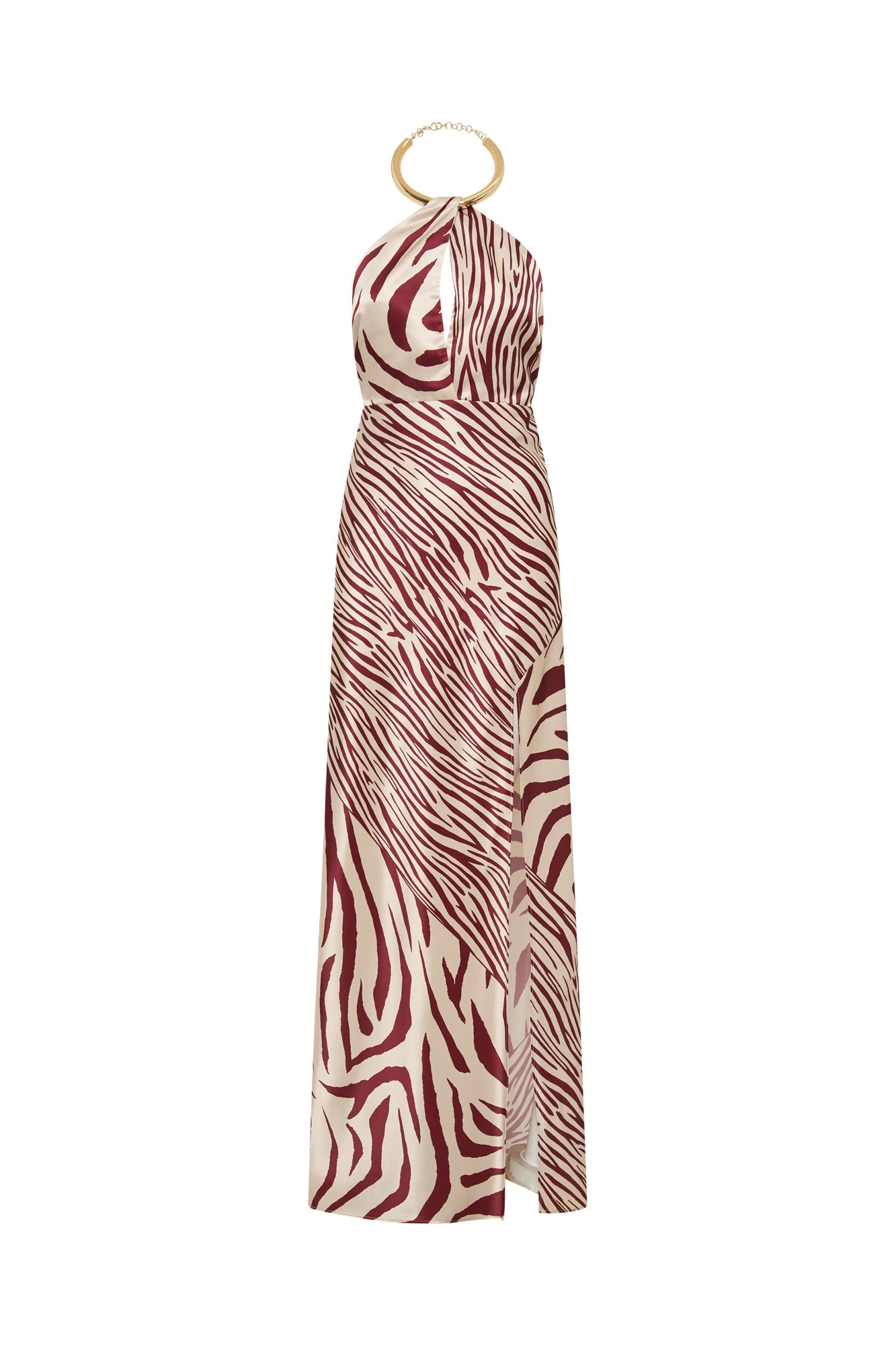 EDYTH GOWN - BRICK TOLEDO PRINT