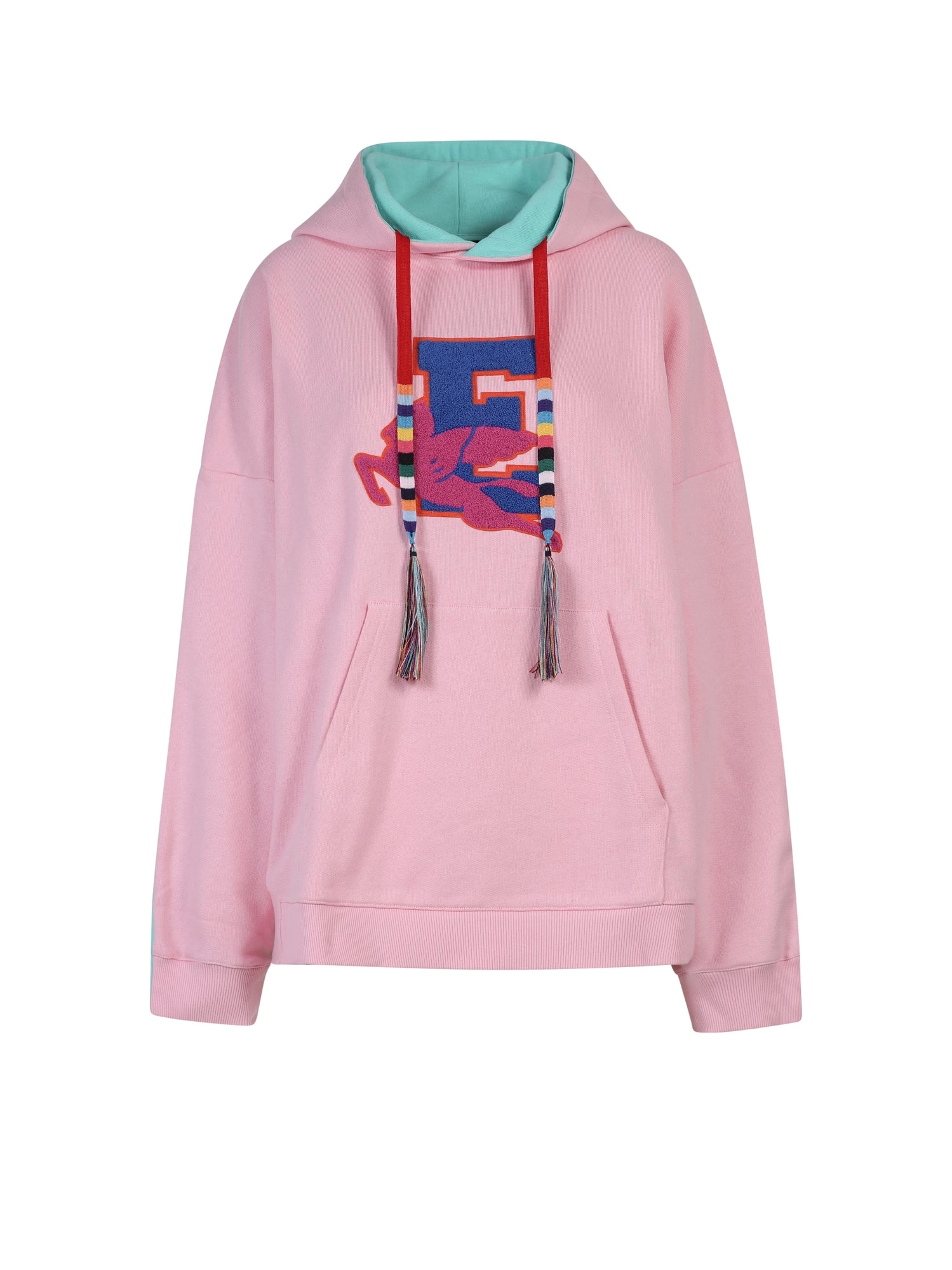 Etro Color-Blocked Drawstring Hoodie