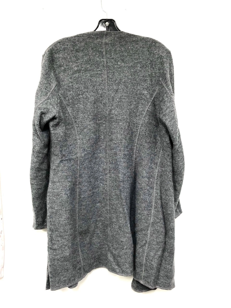 Felt Bouclé Wool Cardigan