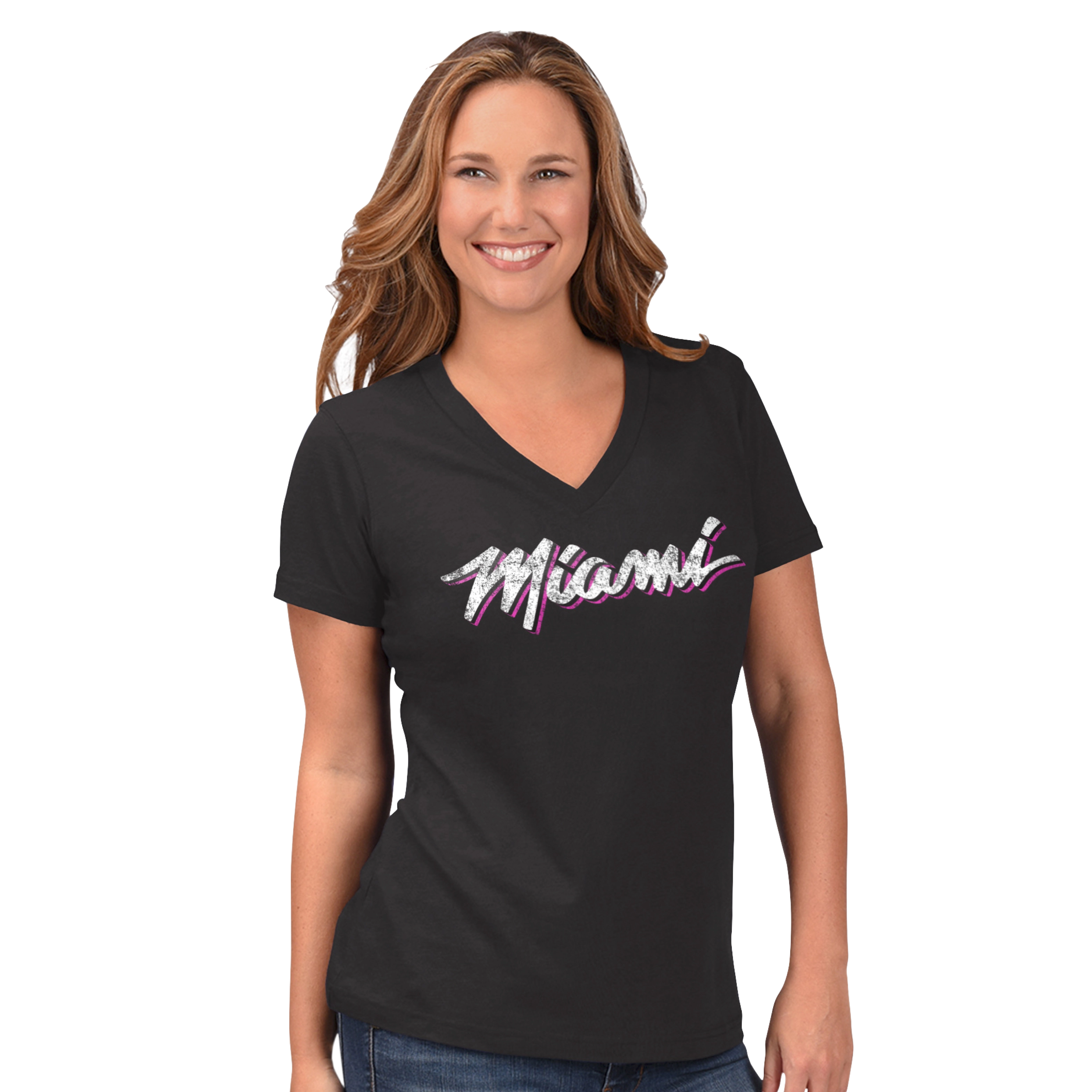 G-III Vice Wave Ladies Powerplay V-Neck