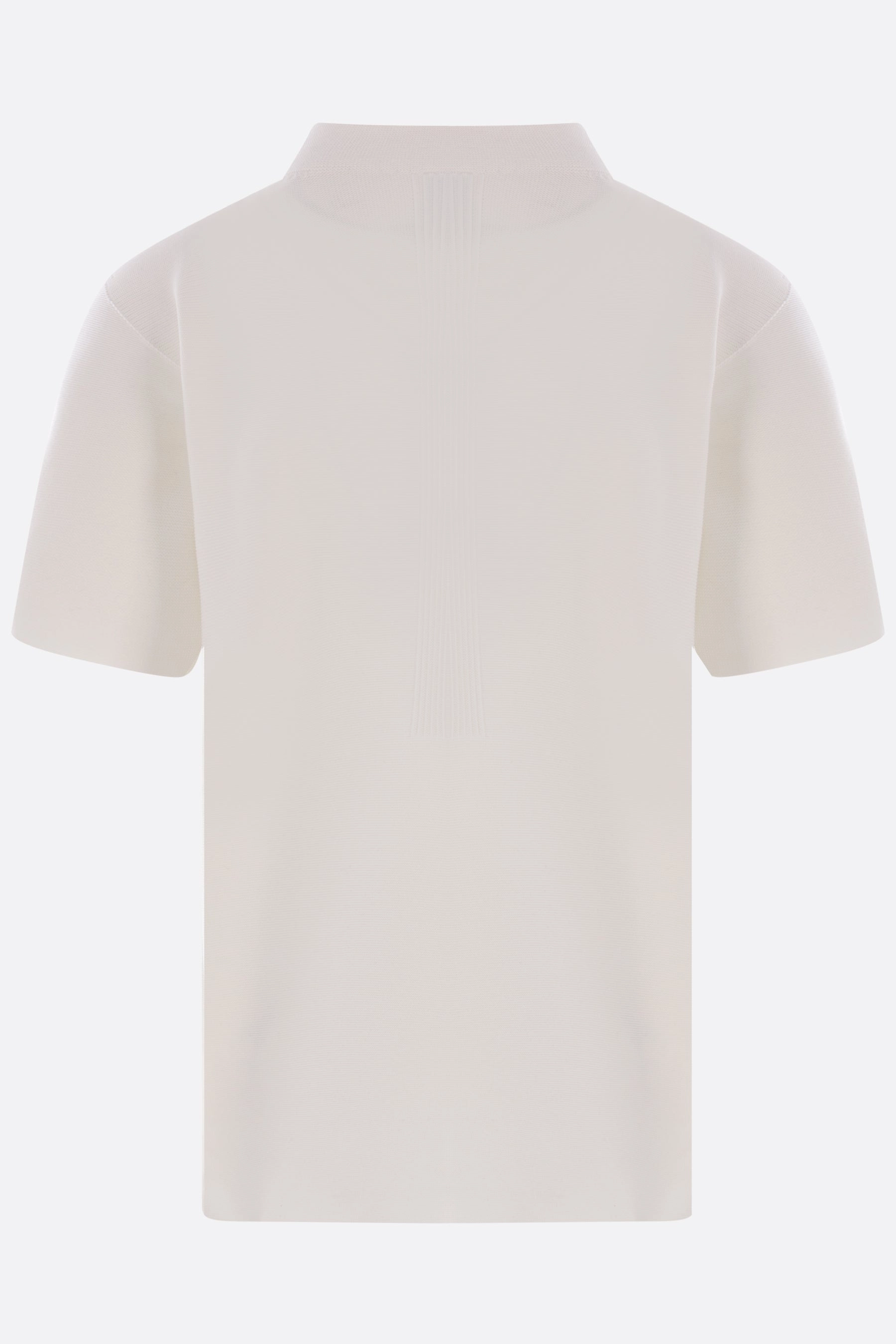 garter mockneck t-shirt