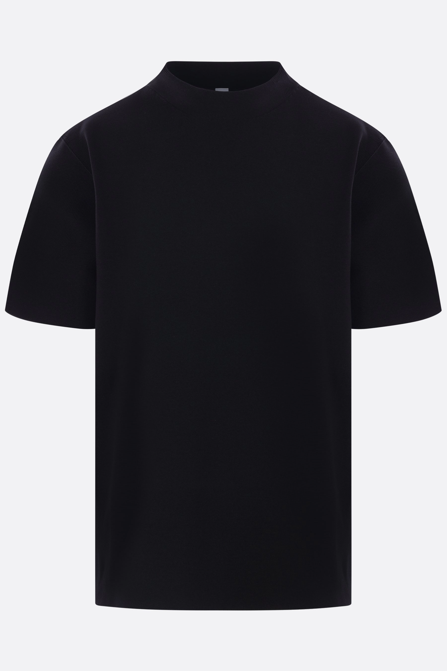 garter mockneck t-shirt