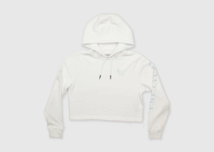Goat Usa Girls Cropped Hooded Sweatshirt