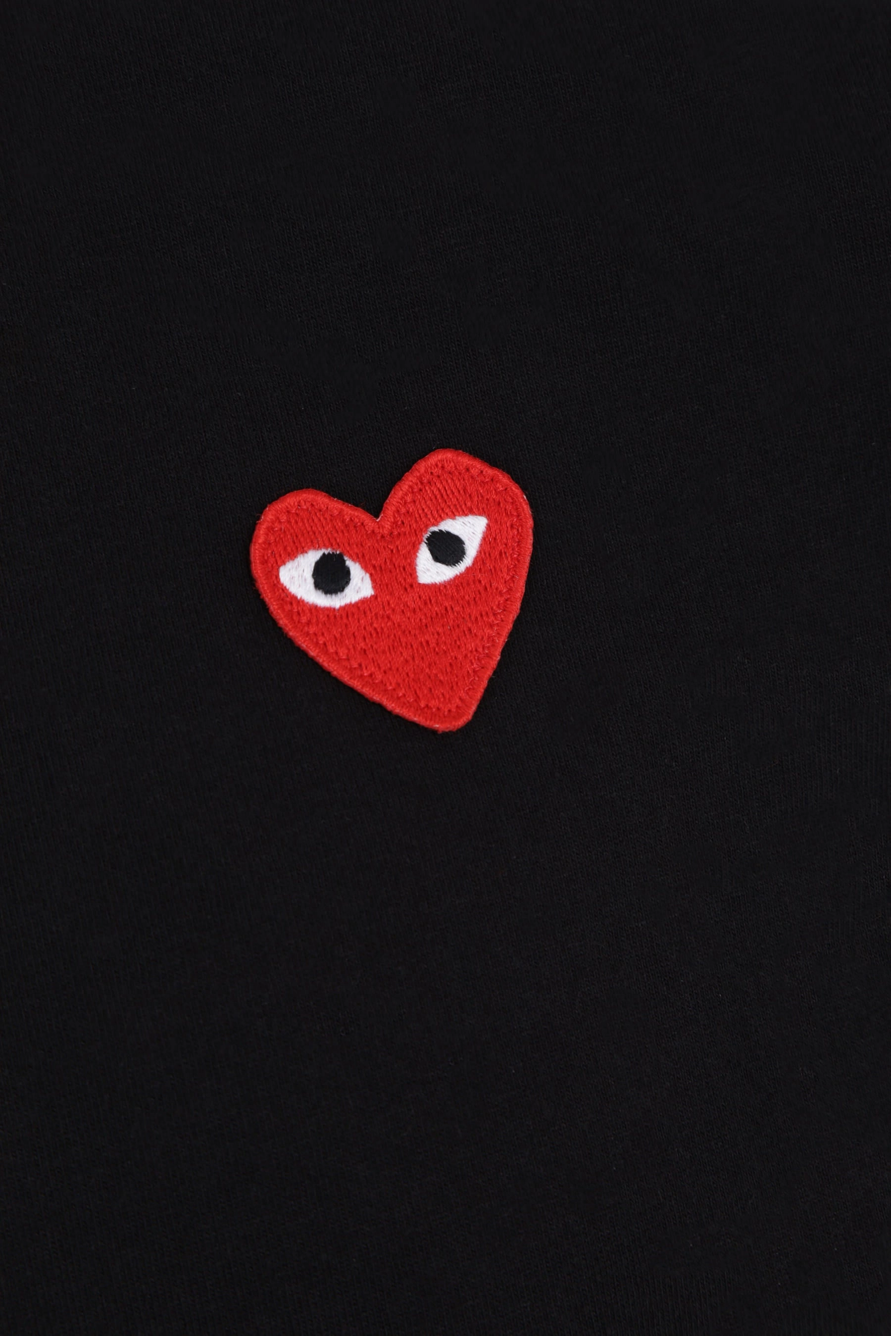 Heart patch cotton t-shirt