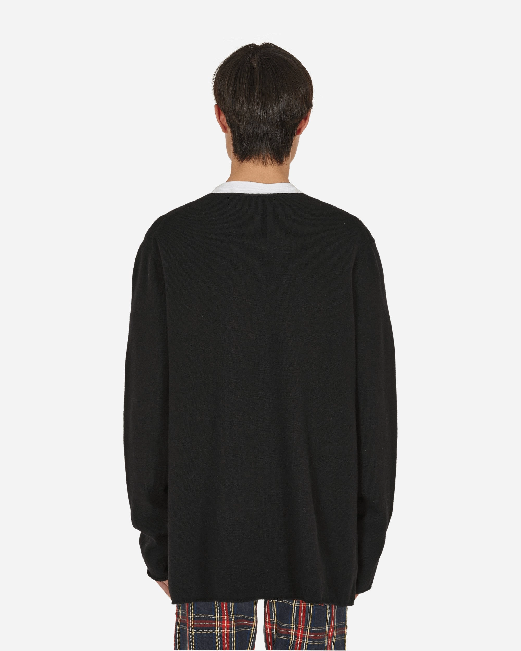 Heart Patch Sweater Black