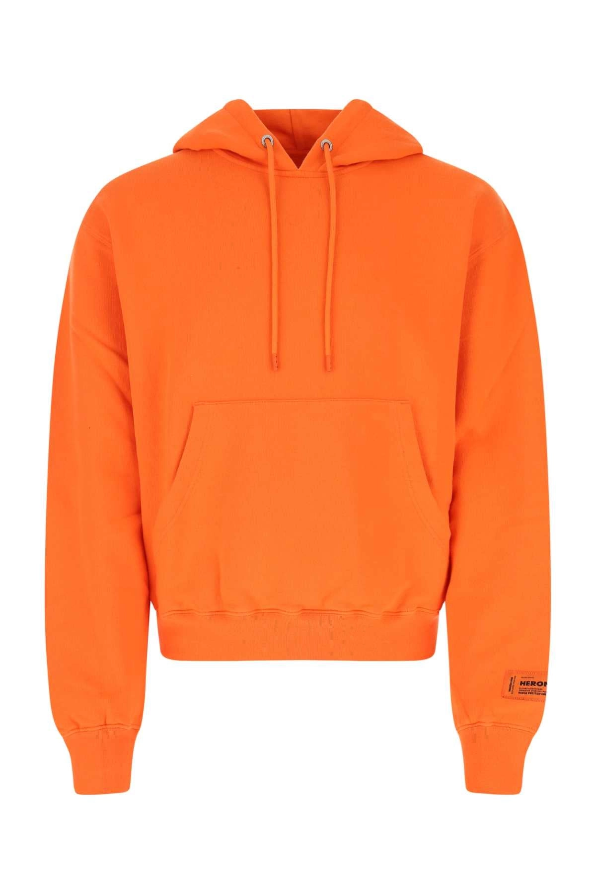 Heron Preston Logo Patch Drawstring Hoodie