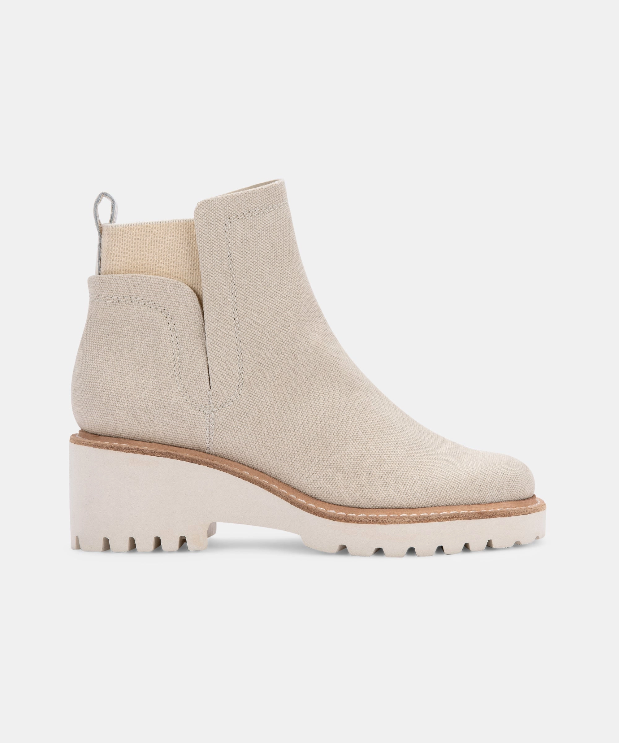HUEY BOOTIES SANDSTONE CANVAS - re:vita