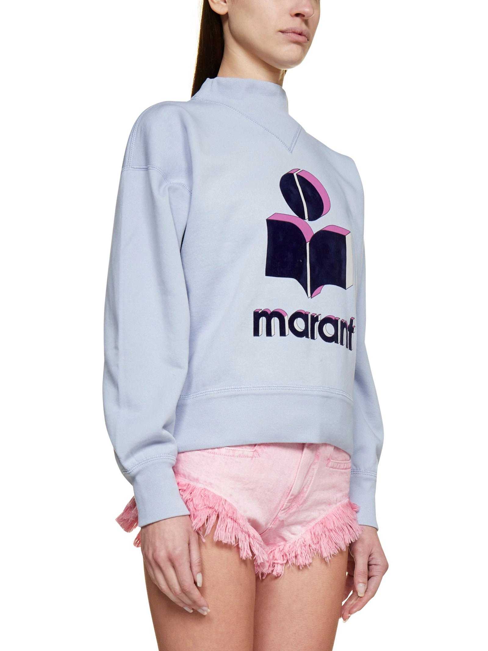 Isabel Marant Étoile Moby Logo Printed Sweatshirt