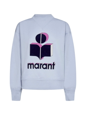 Isabel Marant Étoile Moby Logo Printed Sweatshirt
