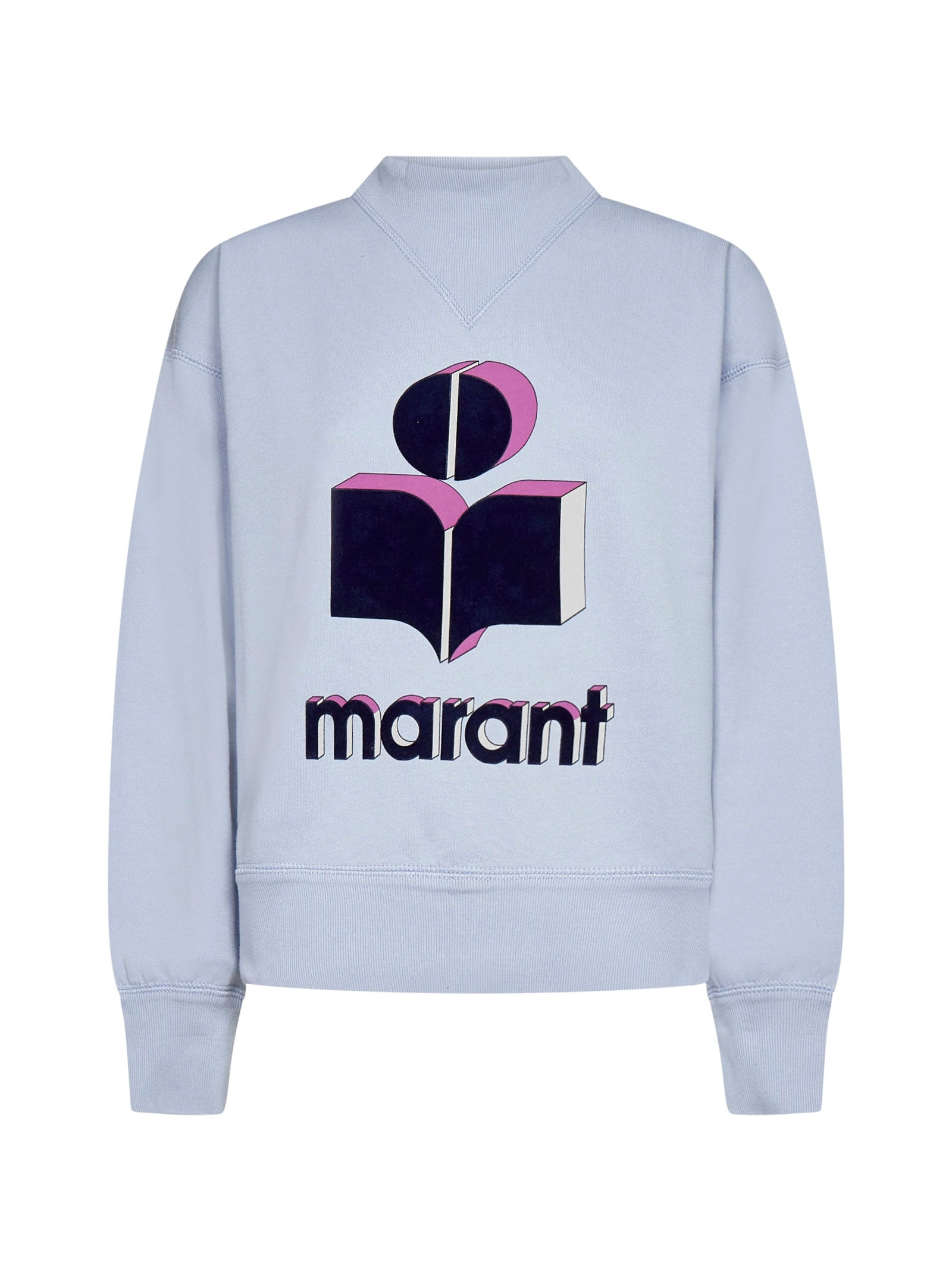 Isabel Marant Étoile Moby Logo Printed Sweatshirt