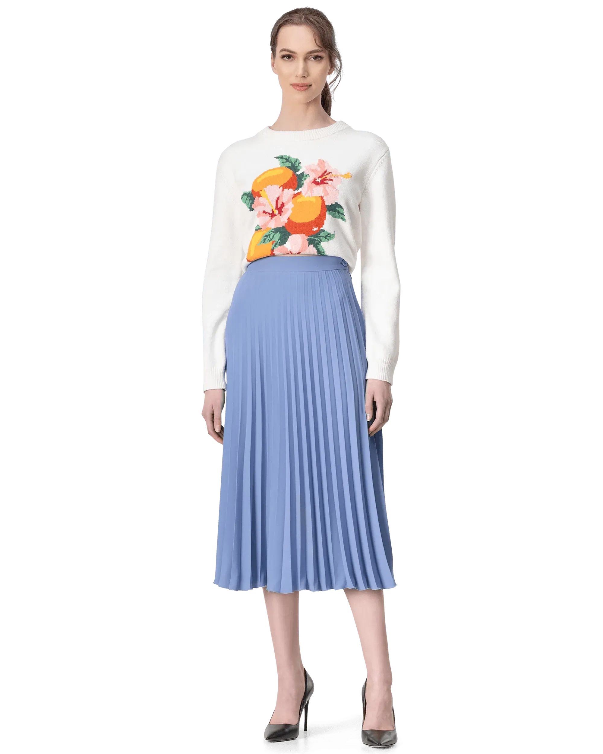 Kapalia Oranges Crewneck Sweater