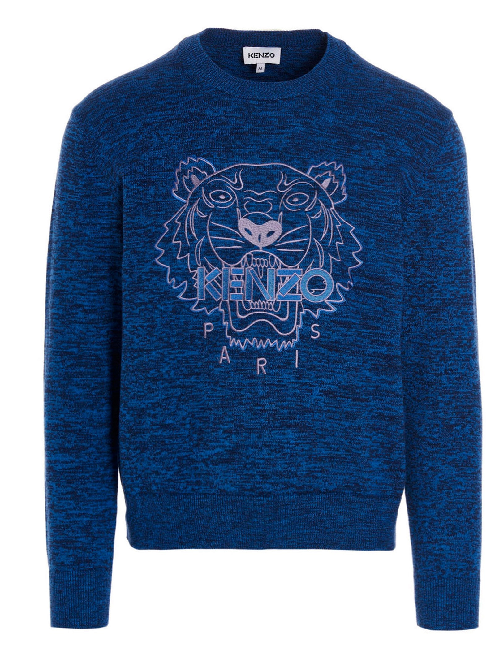 Kenzo Logo Embroidered Crewneck Sweater