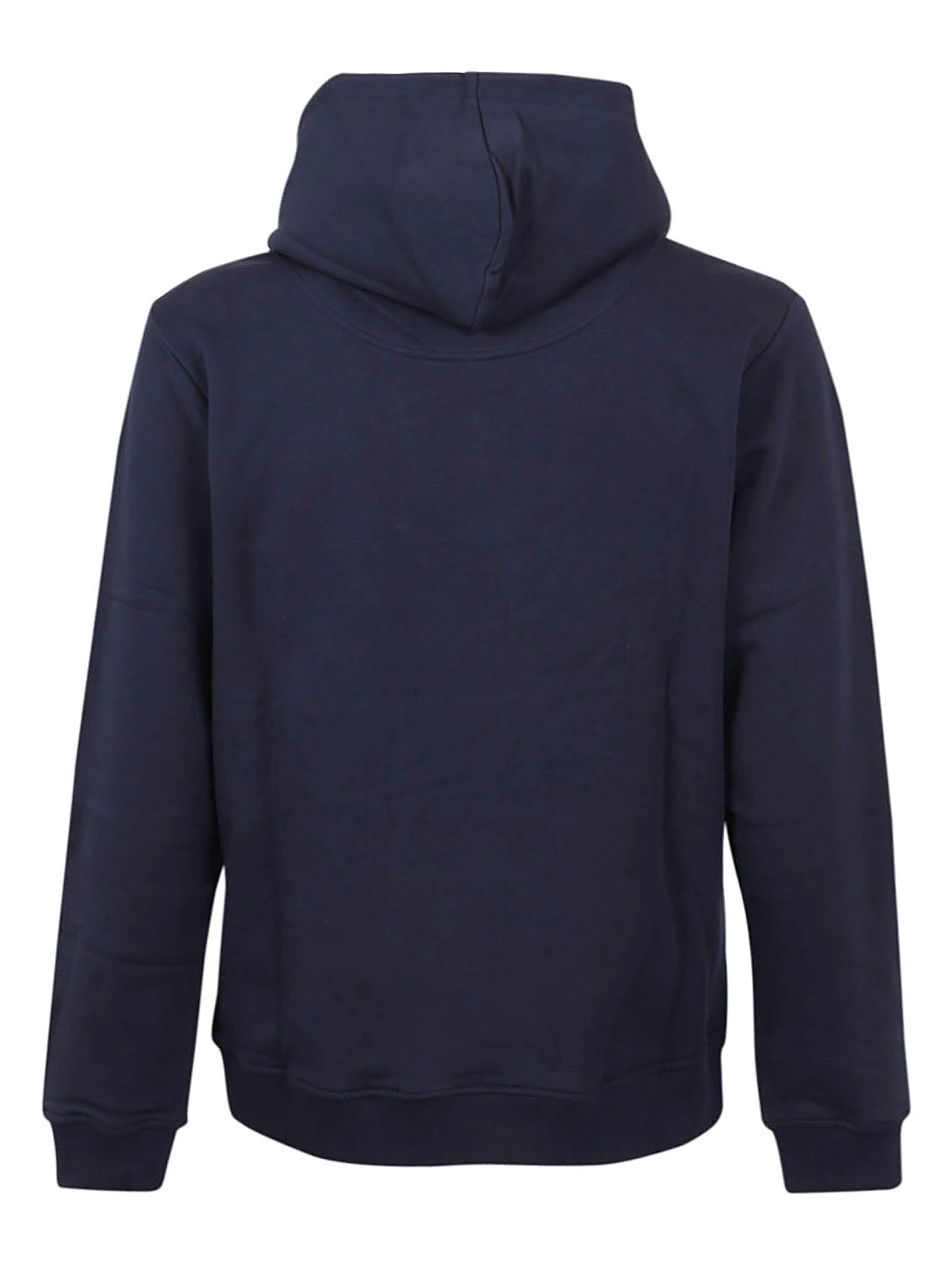 Kenzo Logo Embroidered Drawstring Hoodie