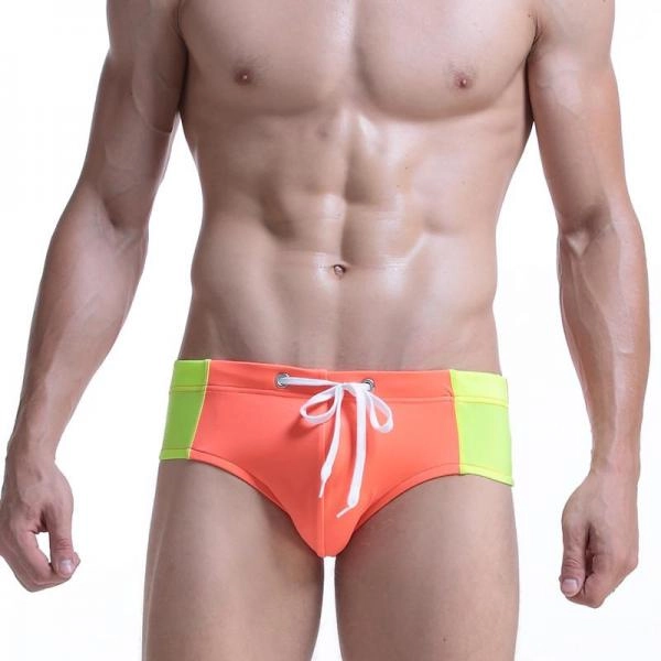 Leisure Vacation Swimming Trunks Polyester Fiber Swimsuit