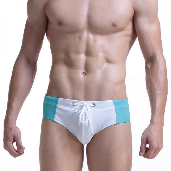 Leisure Vacation Swimming Trunks Polyester Fiber Swimsuit