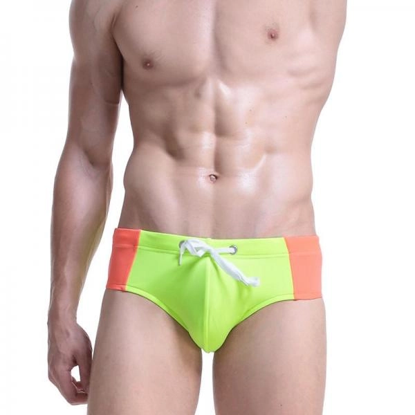 Leisure Vacation Swimming Trunks Polyester Fiber Swimsuit