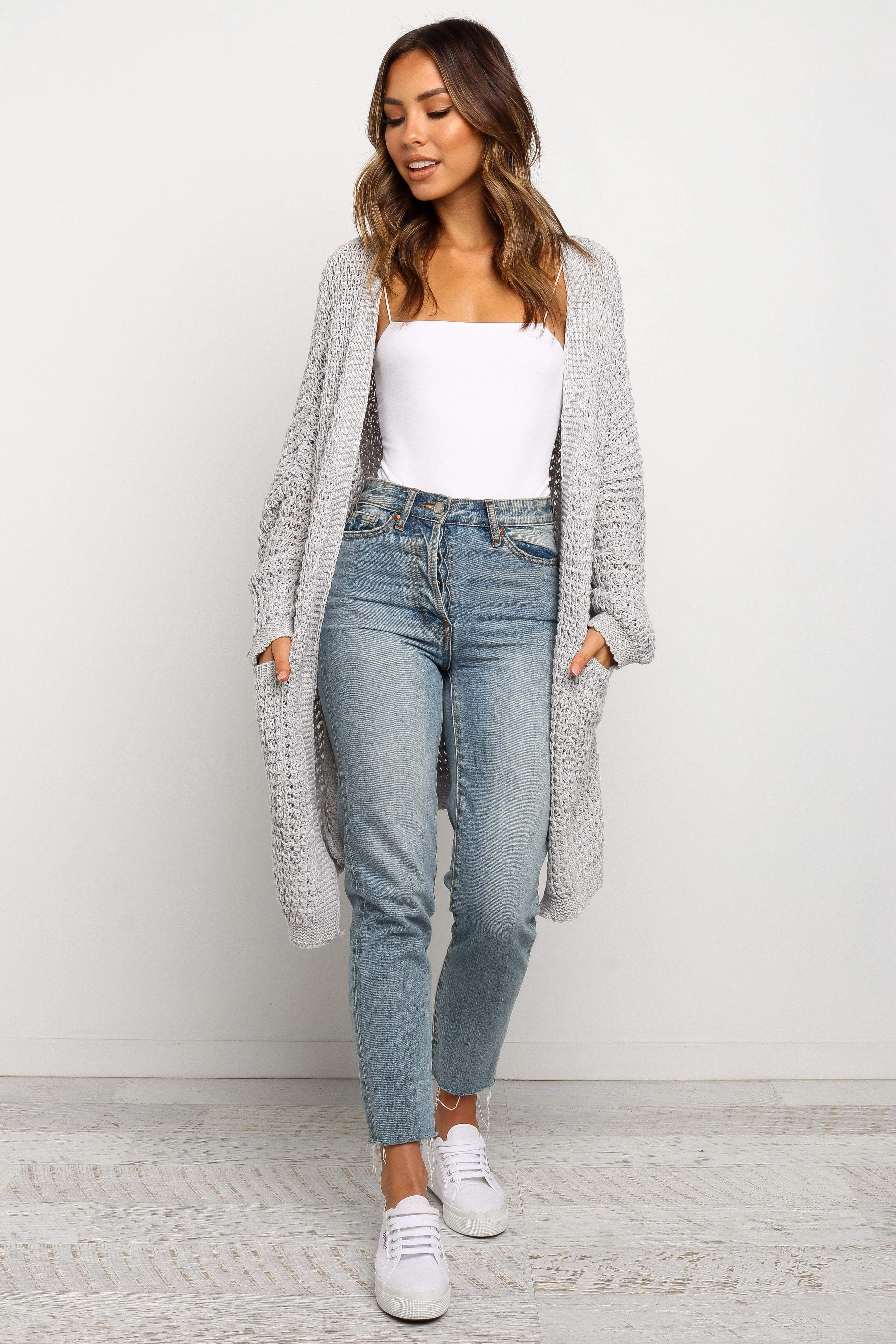 Leyonie Cardigan - Grey