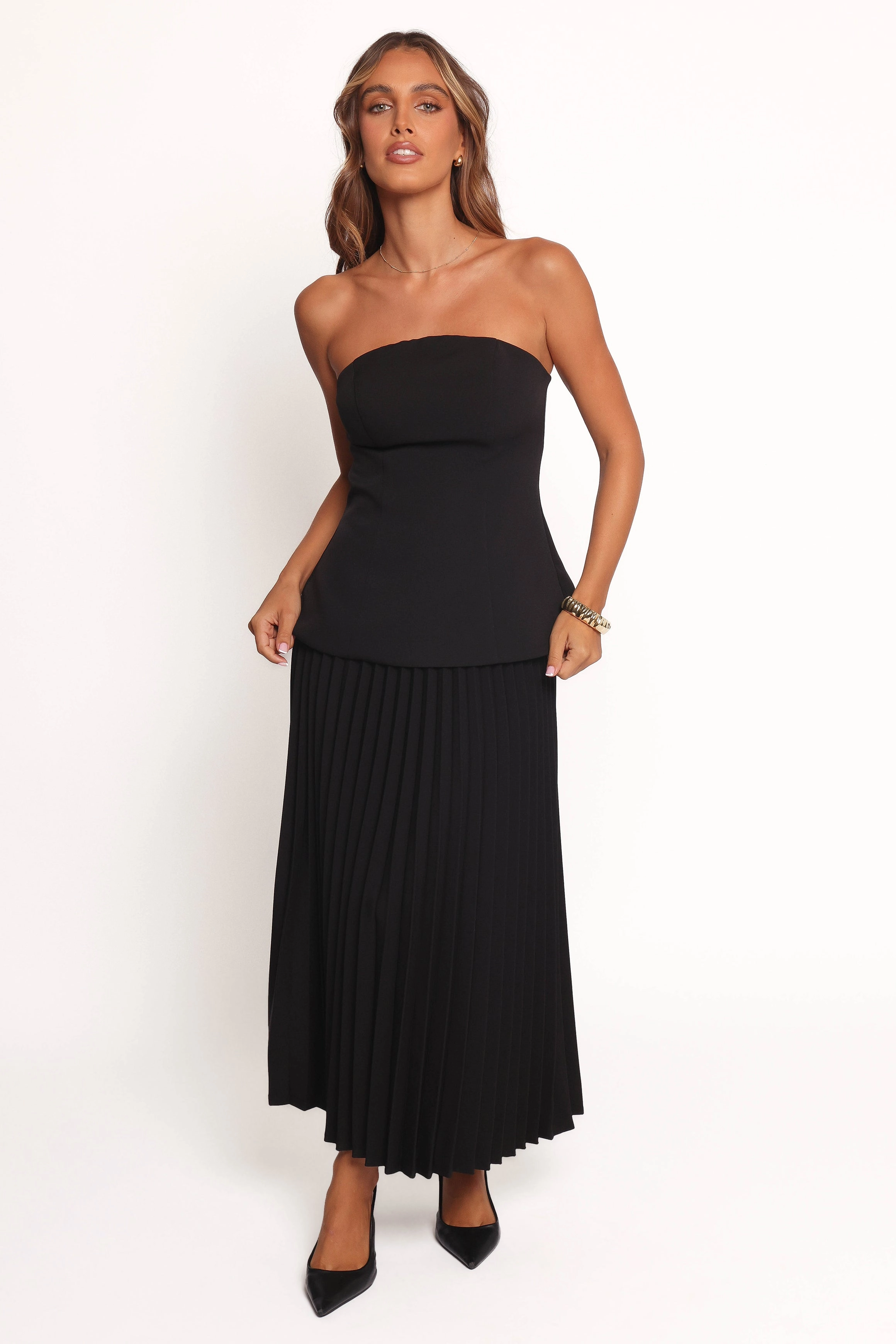 Liliana Strapless Top - Black