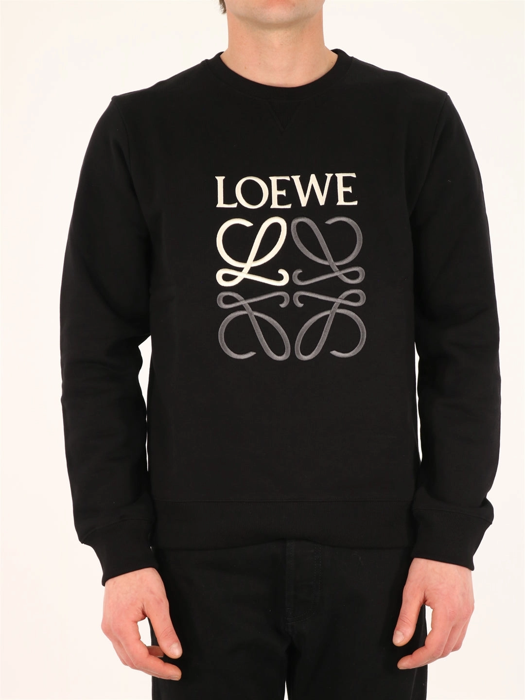 Loewe Anagram Logo Long-Sleeved Sweatshirt