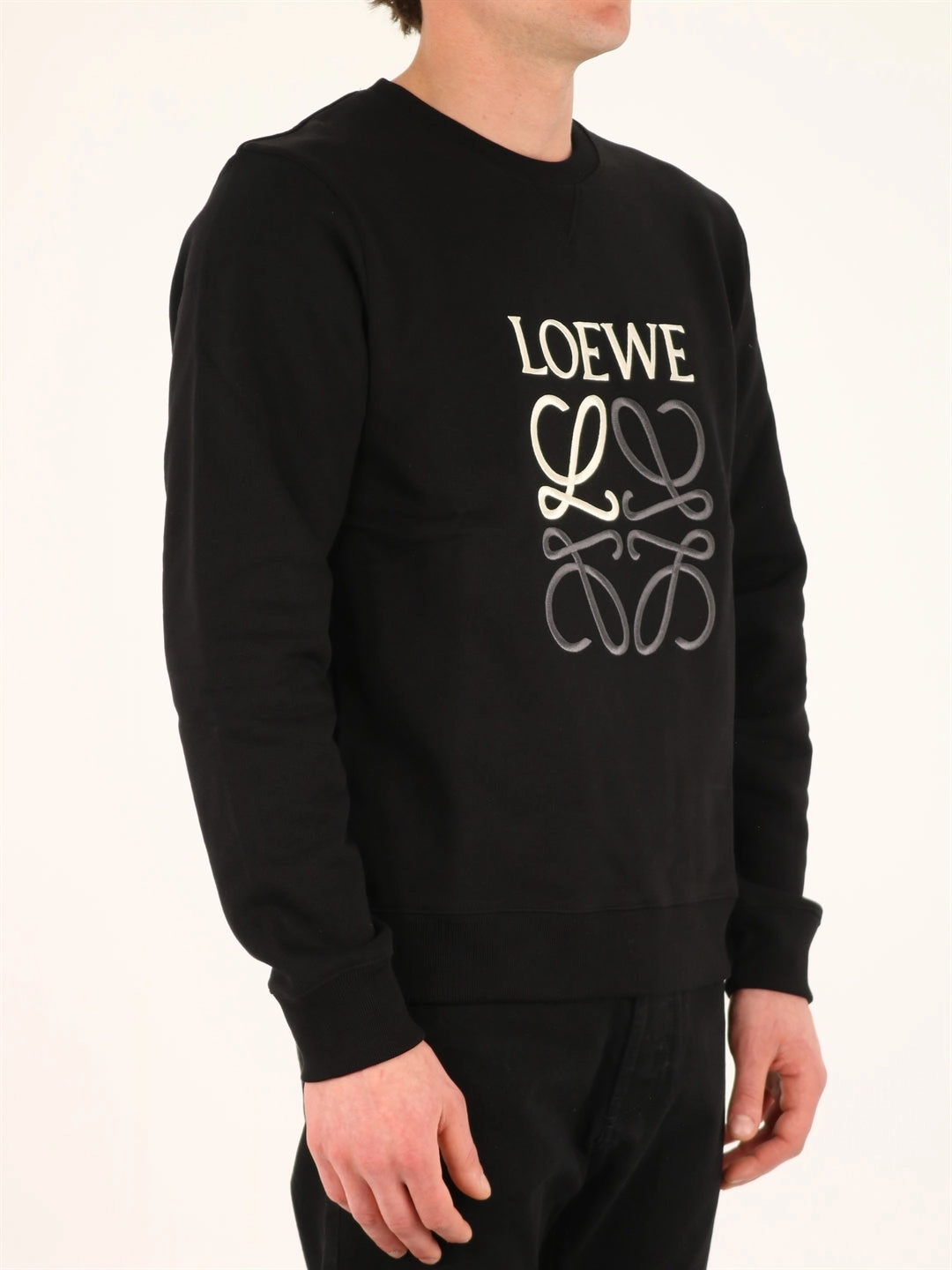 Loewe Anagram Logo Long-Sleeved Sweatshirt