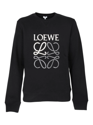 Loewe Anagram Logo Long-Sleeved Sweatshirt