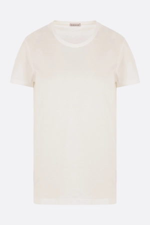 logo patch cotton t-shirt