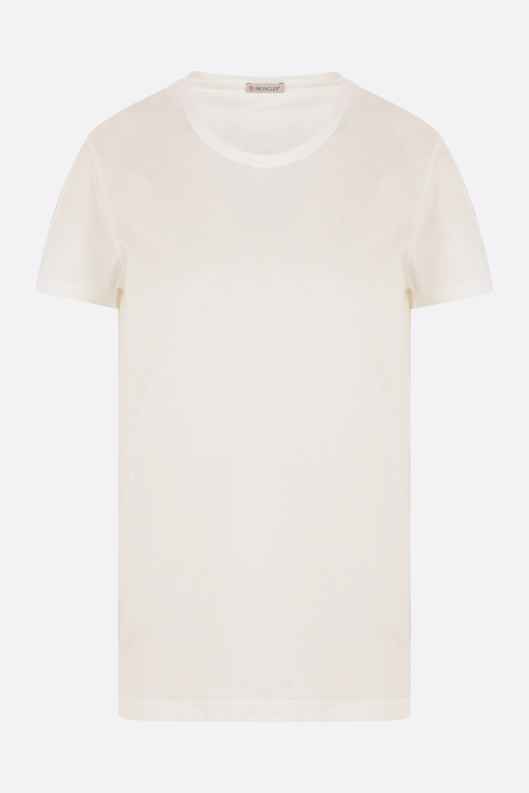 logo patch cotton t-shirt