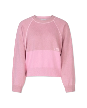 Logo Wool-Blend Comfort Crewneck