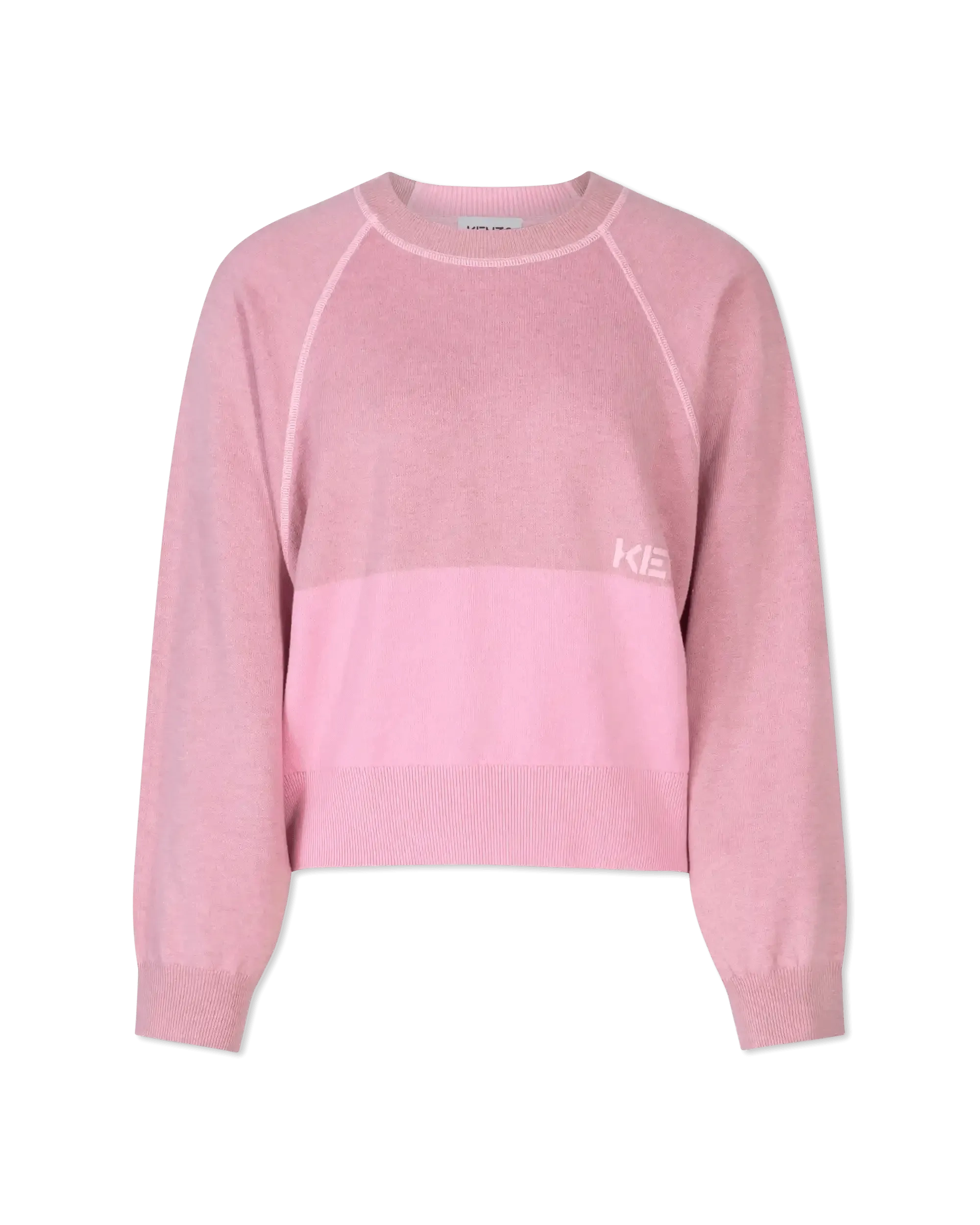 Logo Wool-Blend Comfort Crewneck
