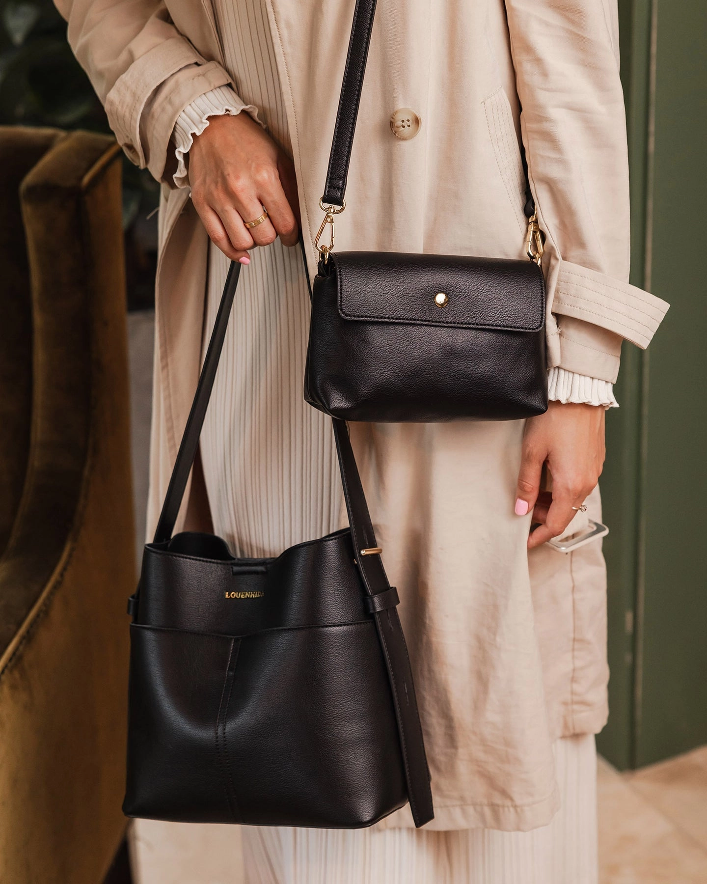Louenhide Samantha Handbag Black