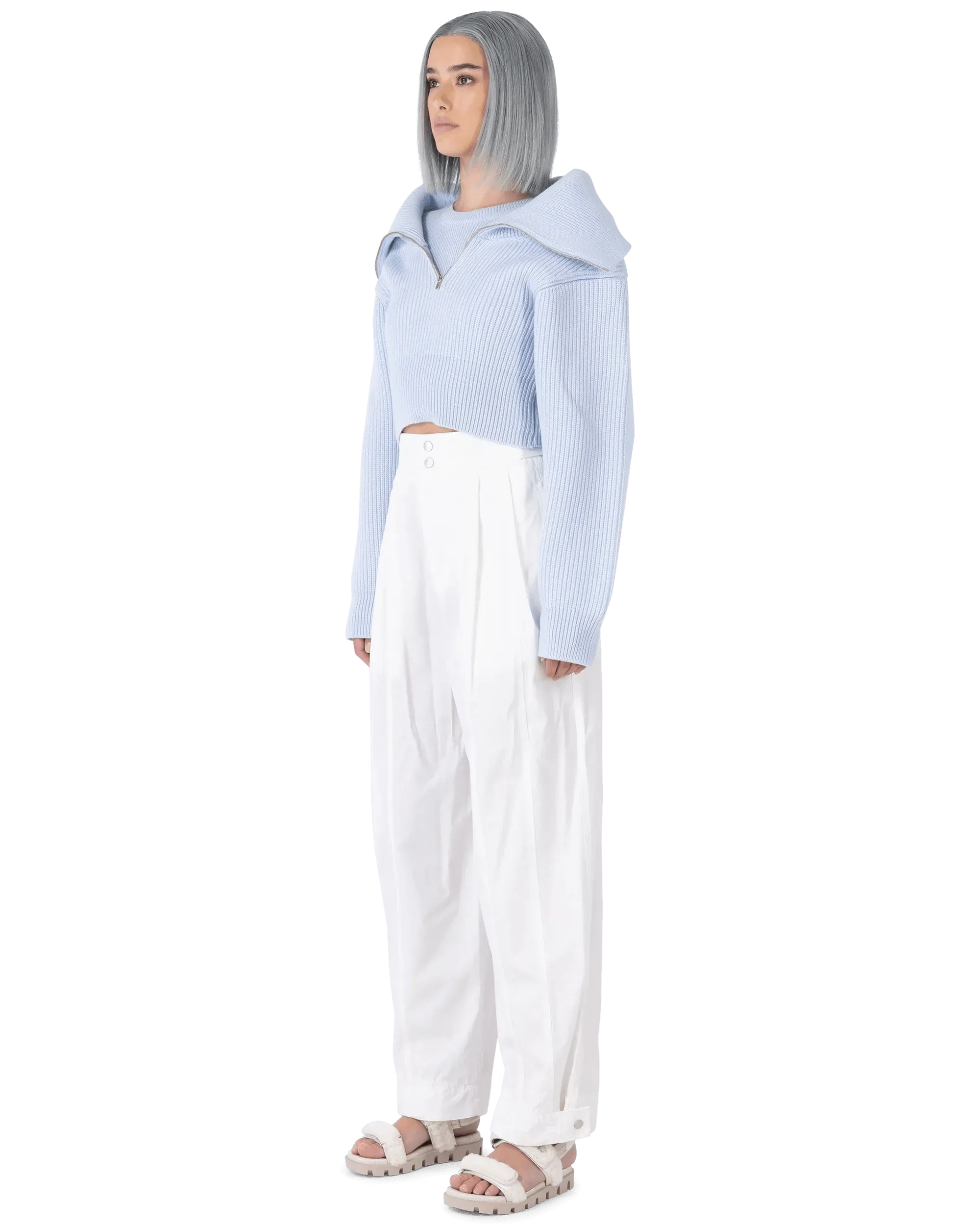 Maille Risoul Cropped Sweater