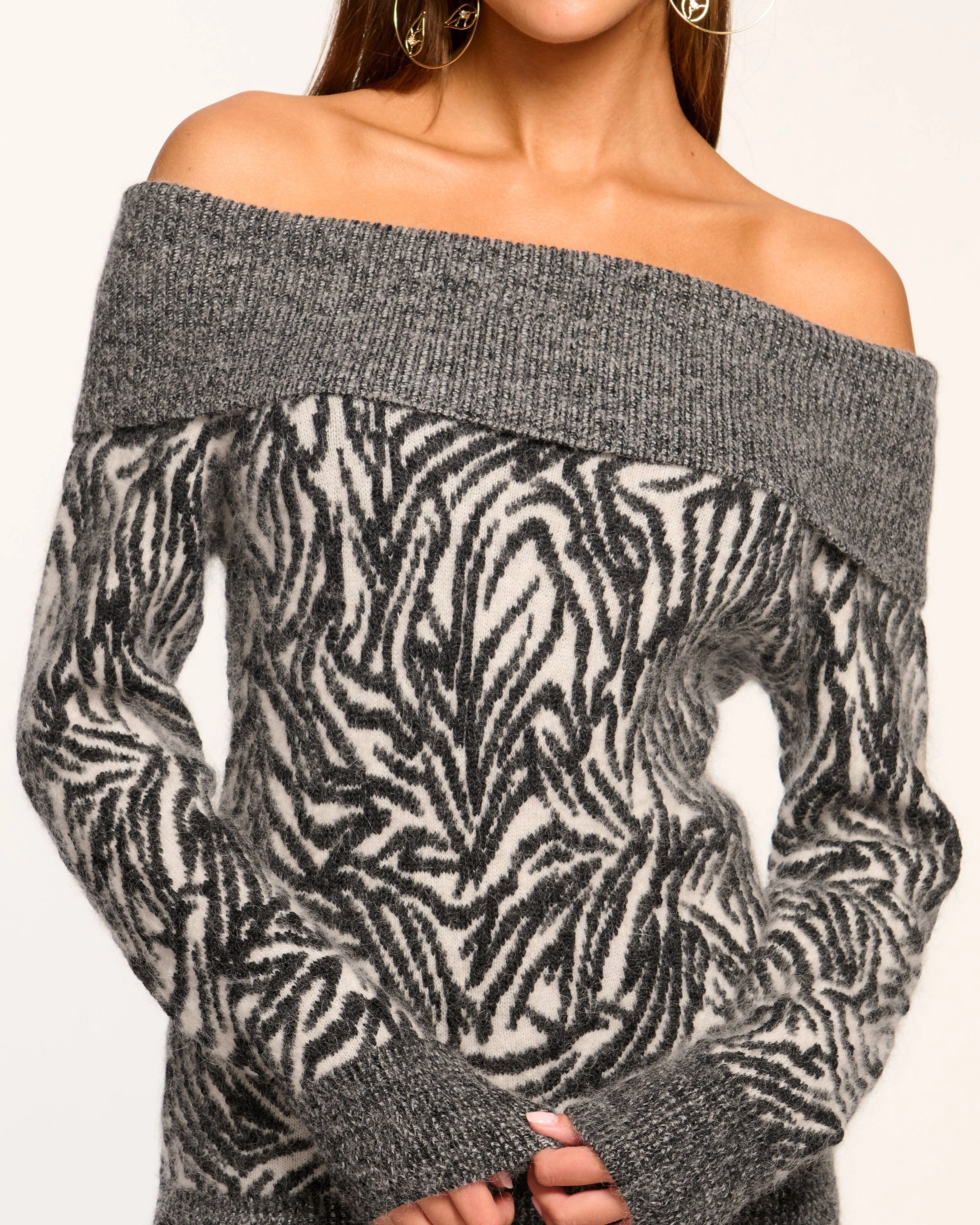 Maisha Off-The-Shoulder Sweater
