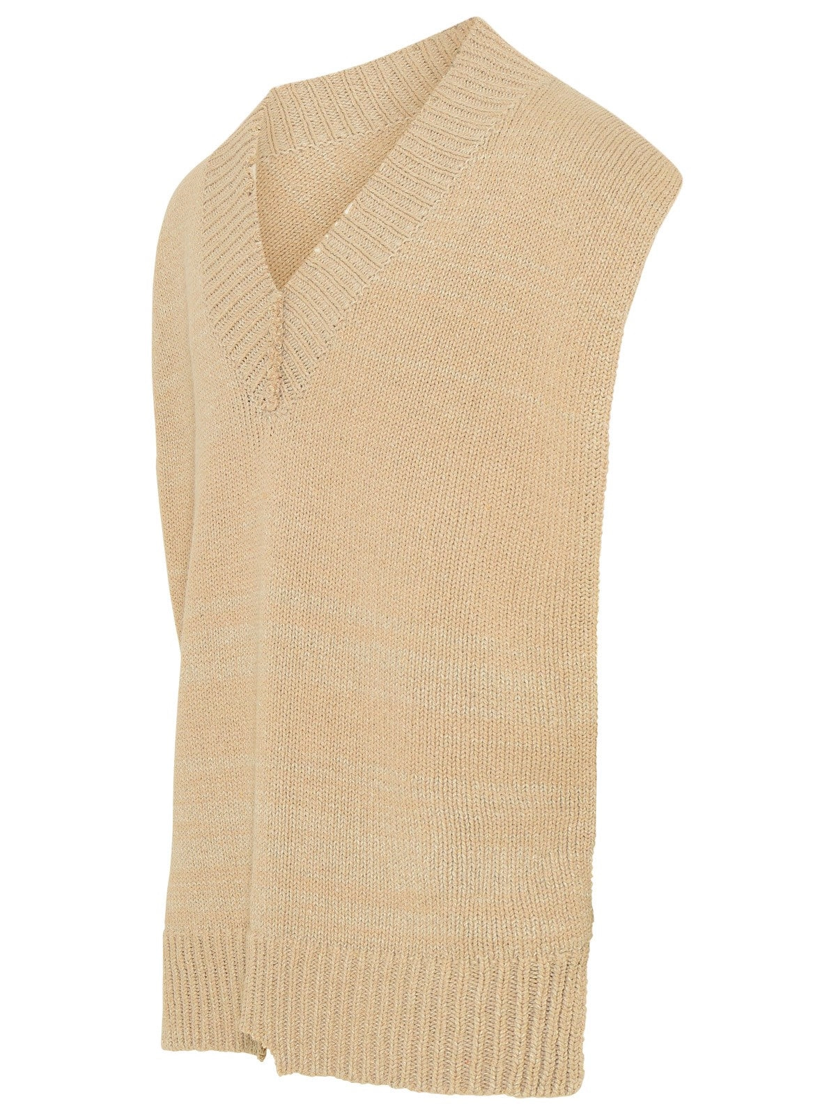 Maison Margiela Distressed V-Neck Vest