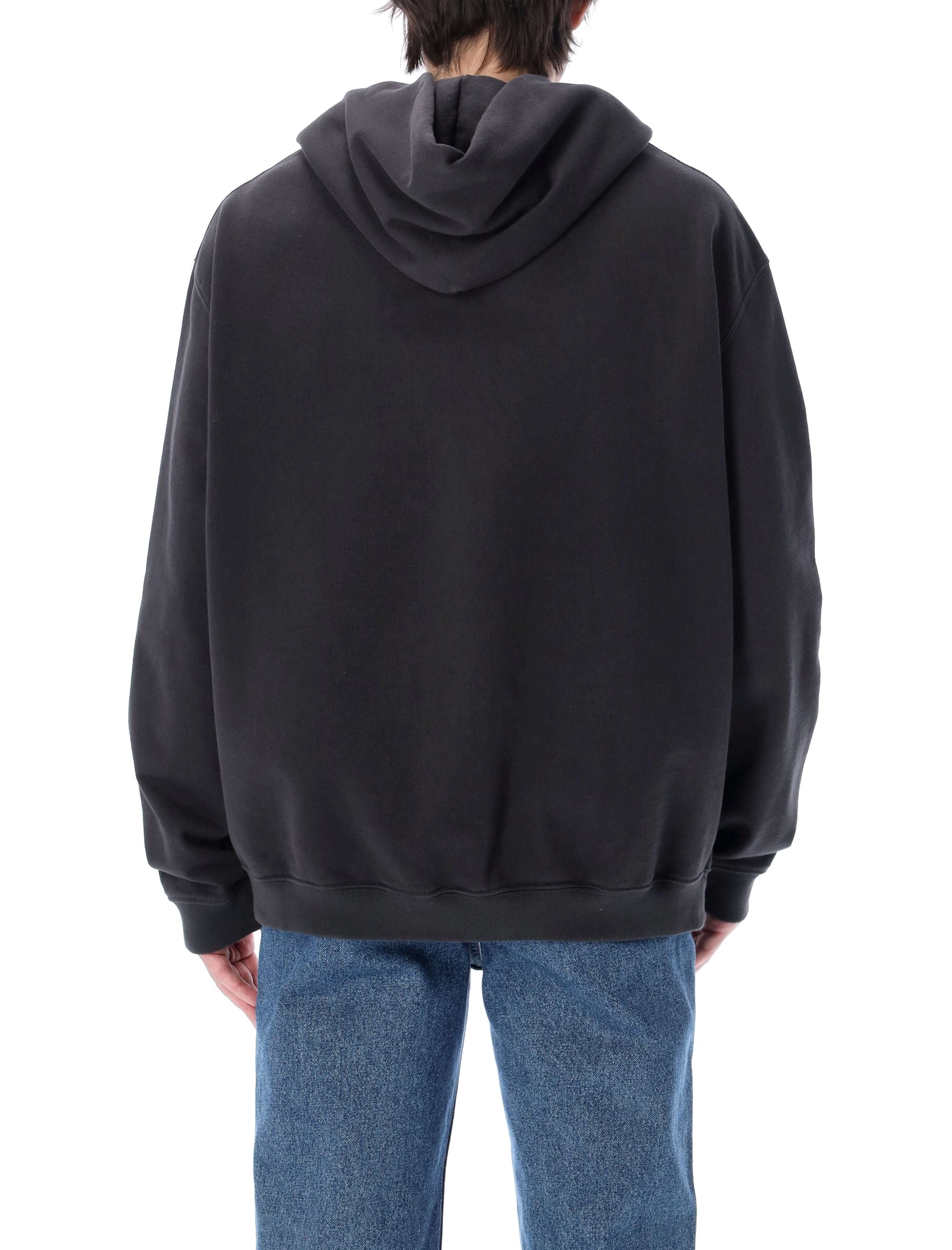 Maison Margiela Logo Detailed Long-Sleeved Hoodie