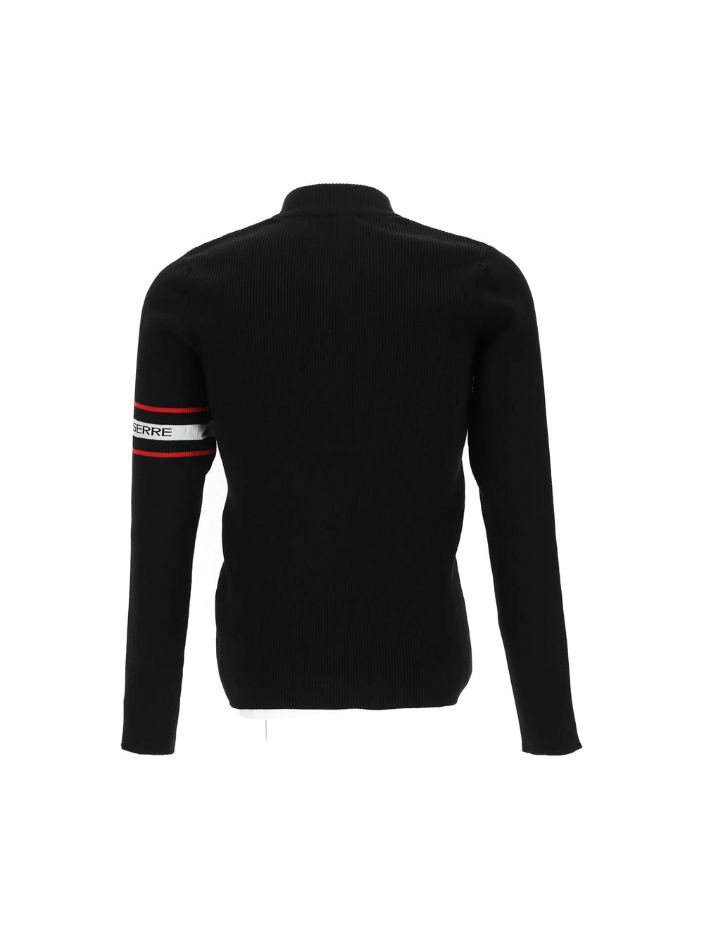 Marine Serre Logo Detailed Half-Zipped Sweatshirt