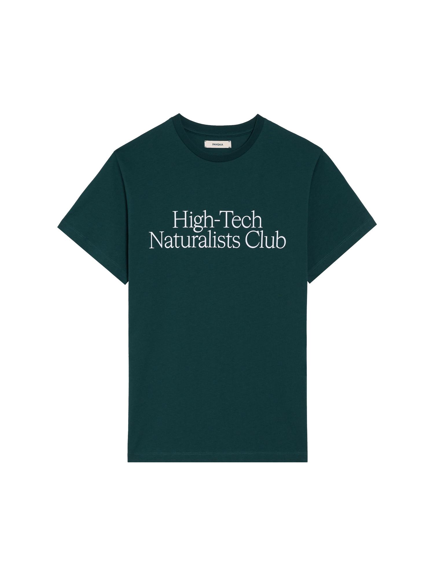 Mens High-Tech Naturalists Club T-shirt—foliage green
