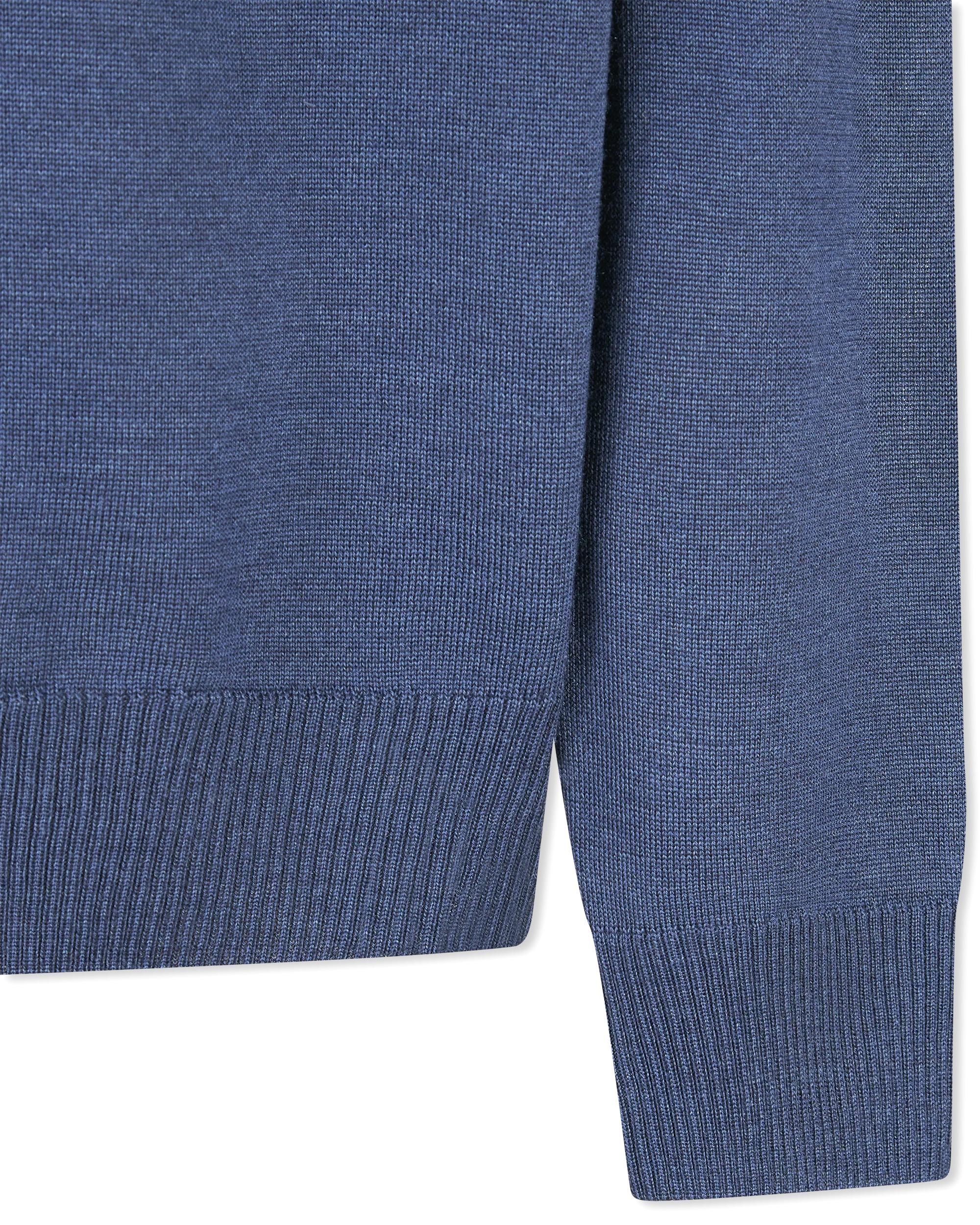 Merino Wool Zipped Cardigan