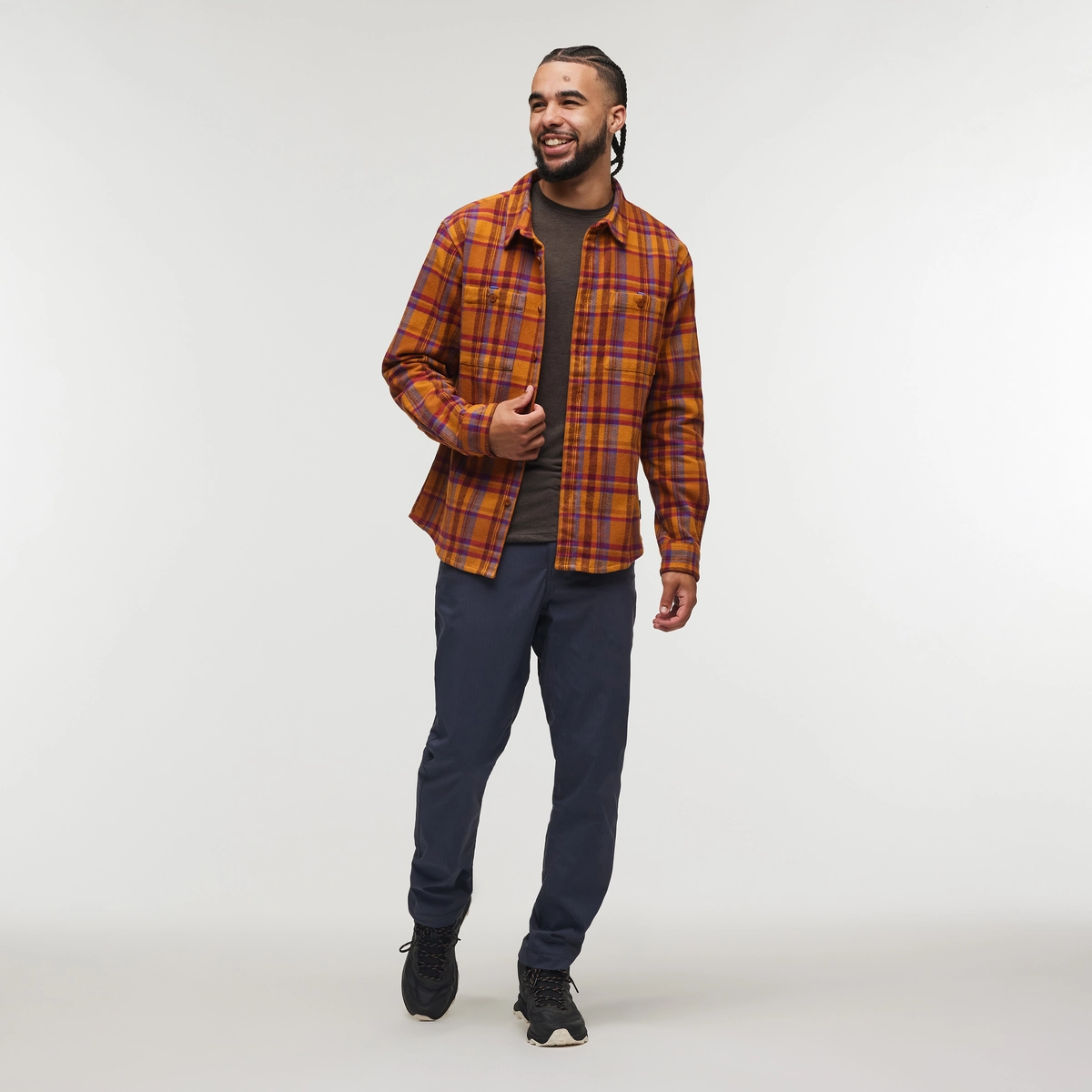 Mero Organic Flannel Shirt - Men's