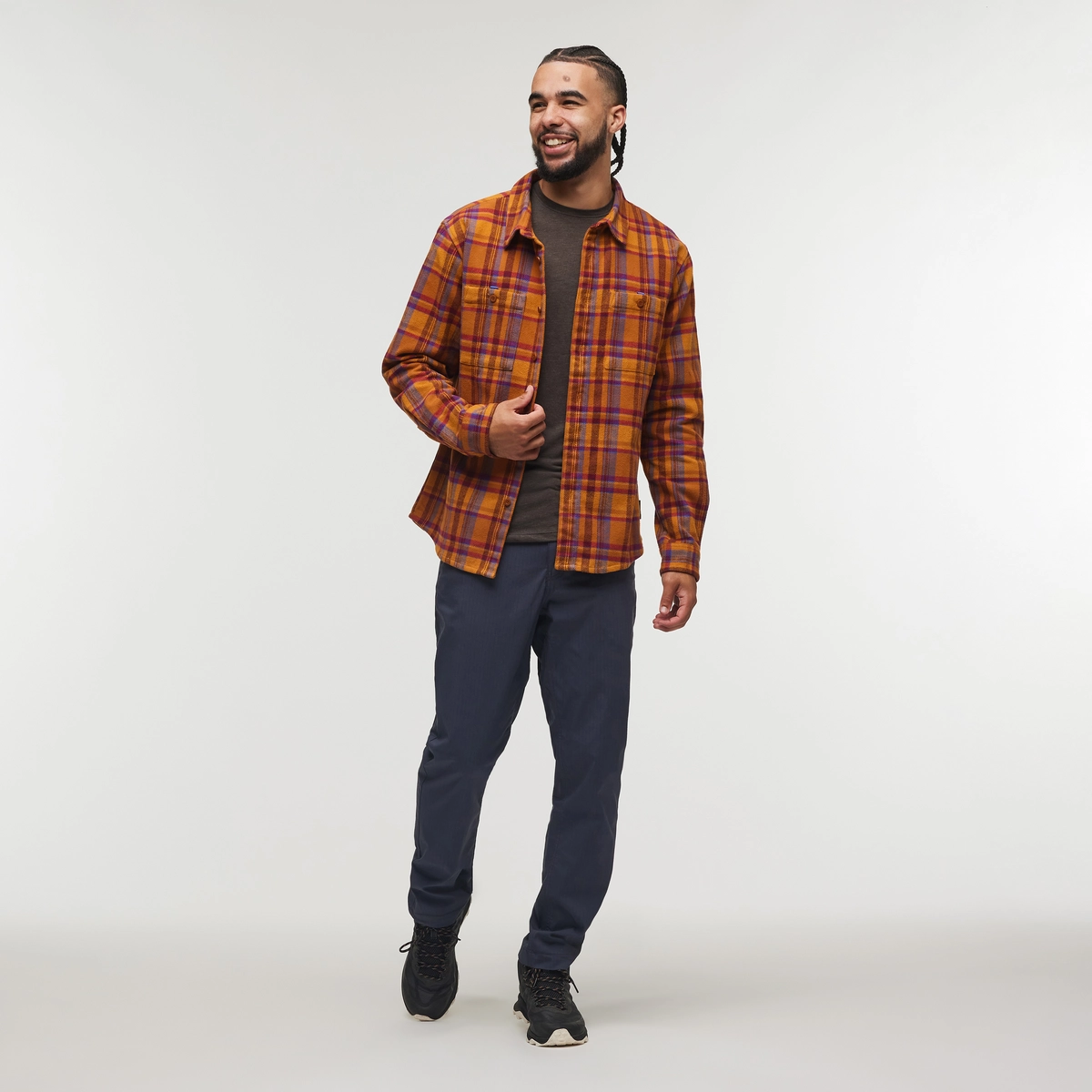 Mero Organic Flannel Shirt - Men's