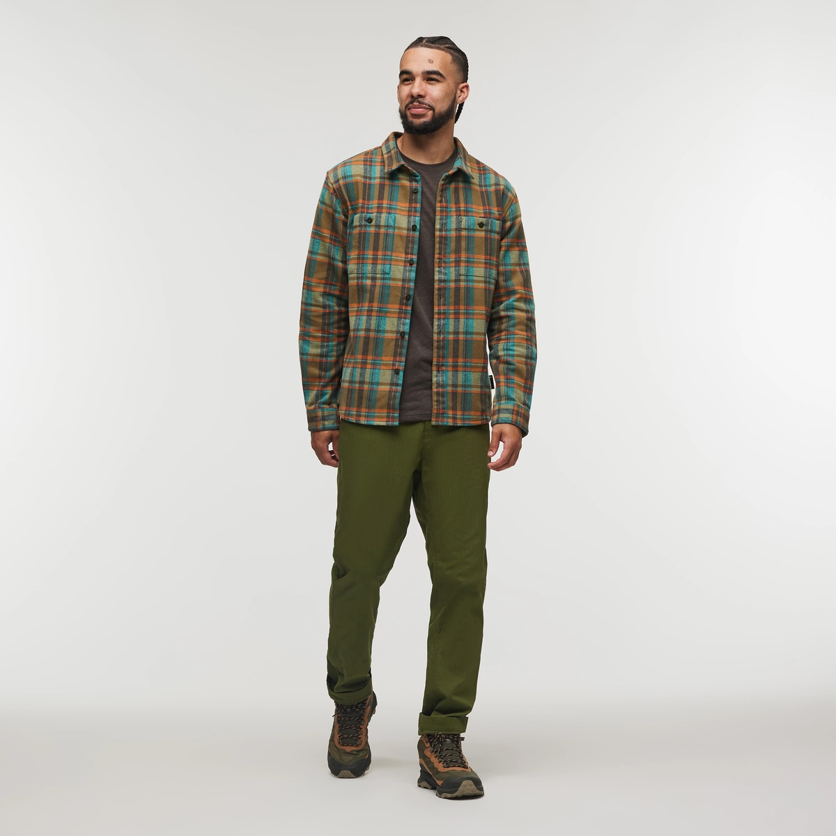 Mero Organic Flannel Shirt - Men's