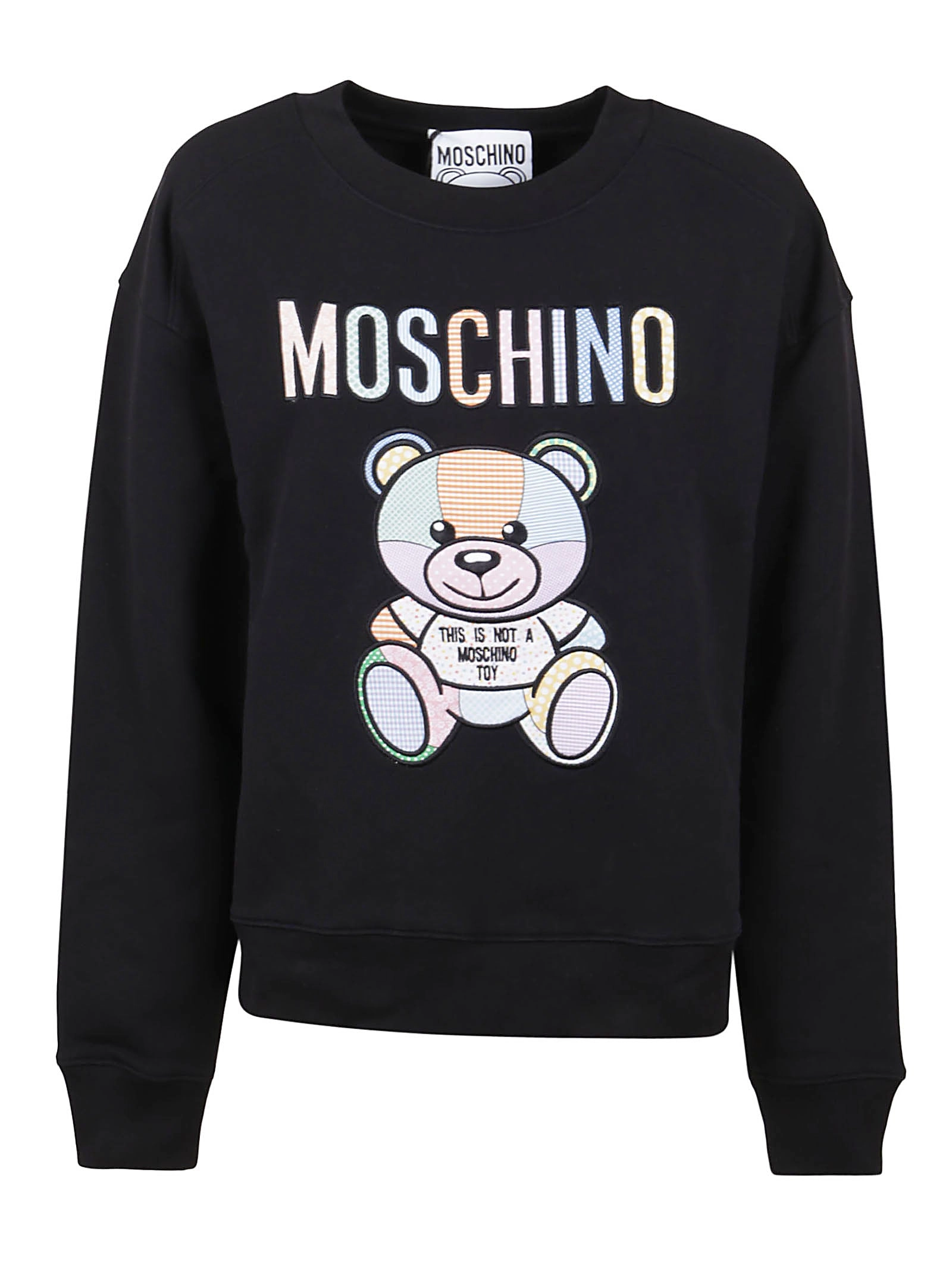 Moschino Teddy Bear-Printed Crewneck Sweatshirt