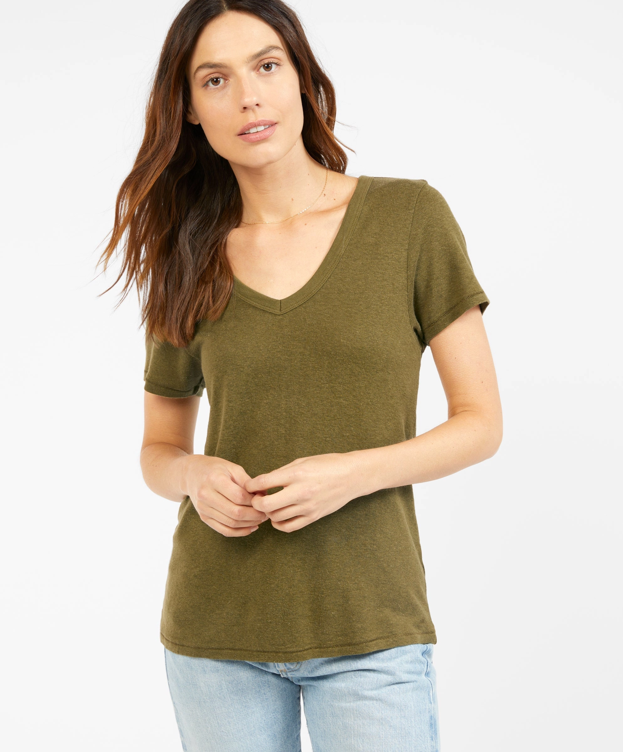Neptune V-Neck Tee - Outerworn