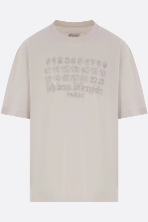 numeric logo print cotton oversized t-shirt