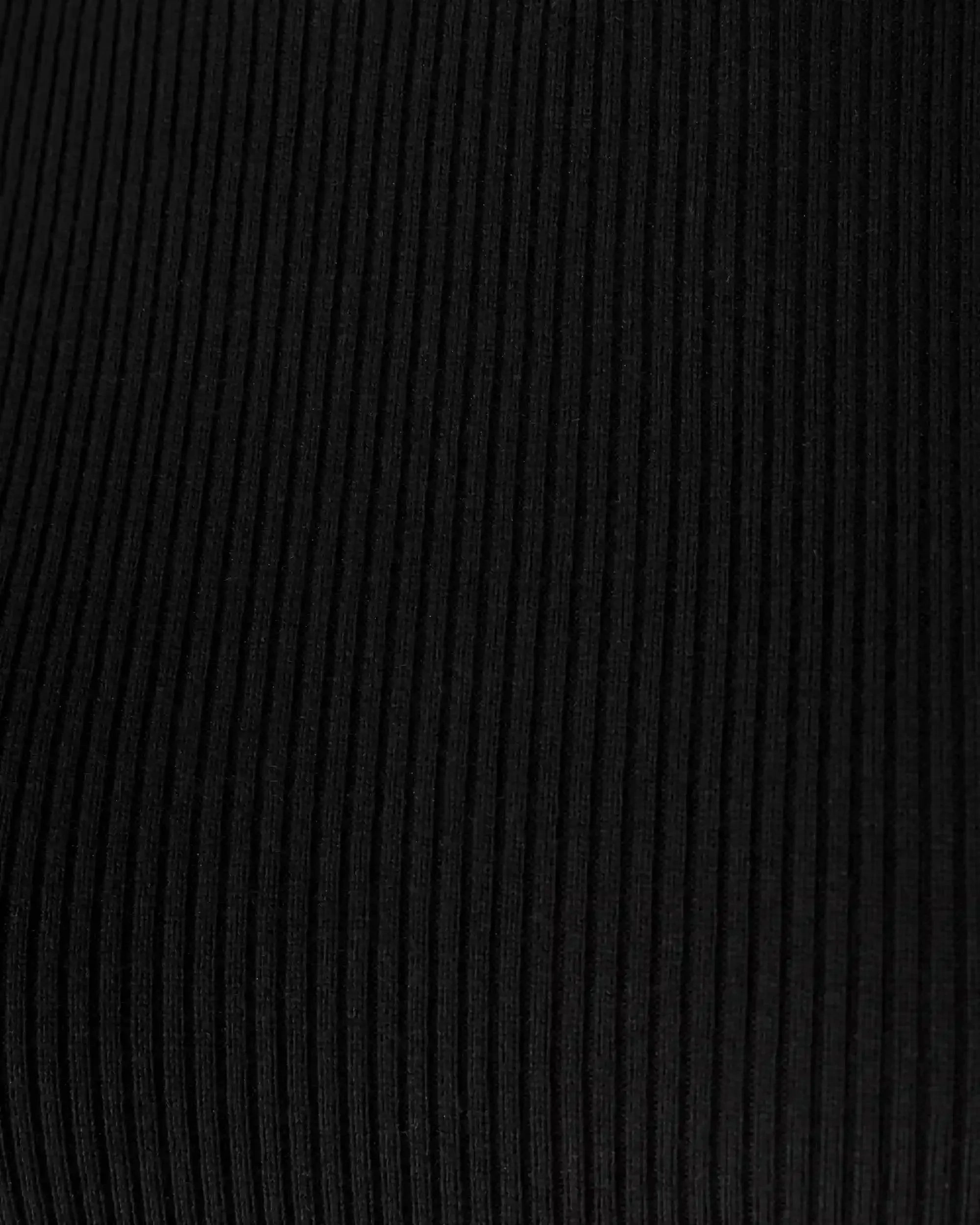 Openback Ribbed Crewneck Sweater
