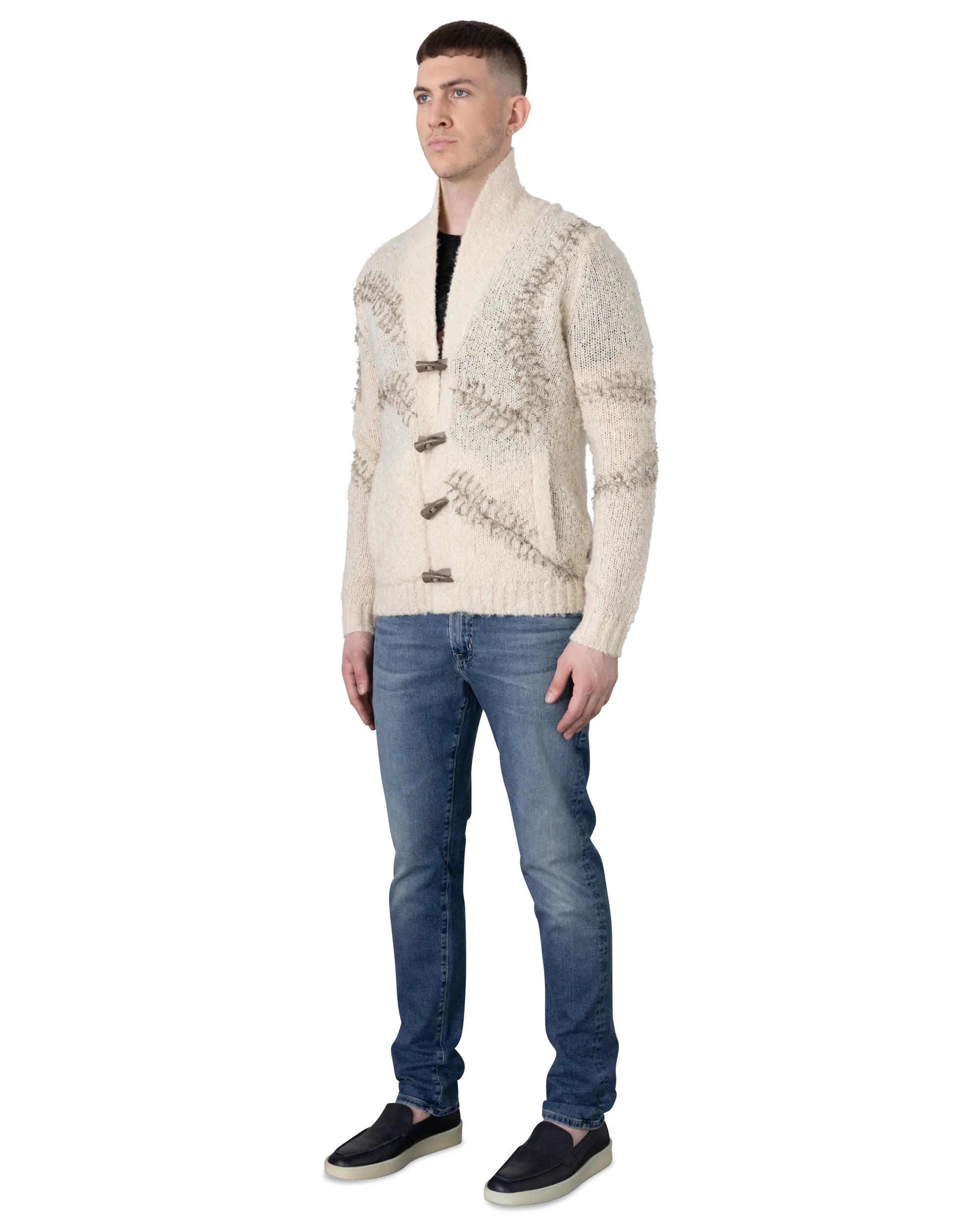 Oswald Toggle-Button Cardigan