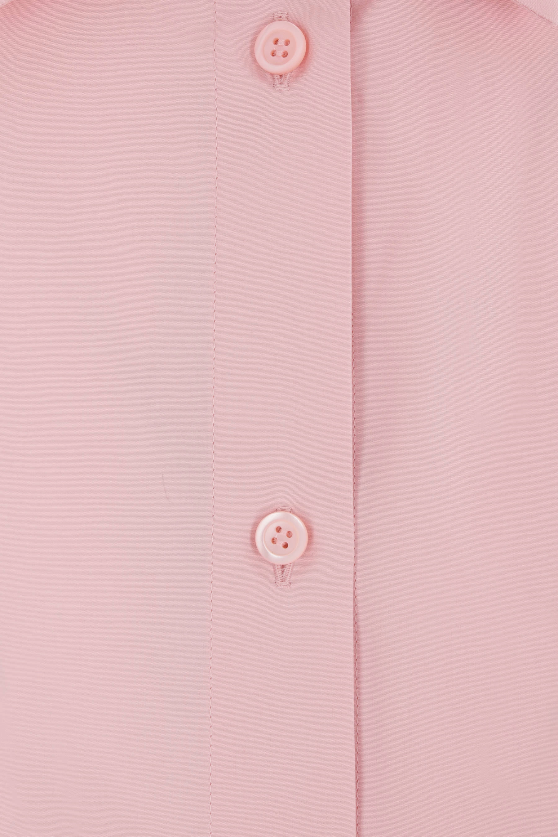 oversize poplin shirt with curved slits