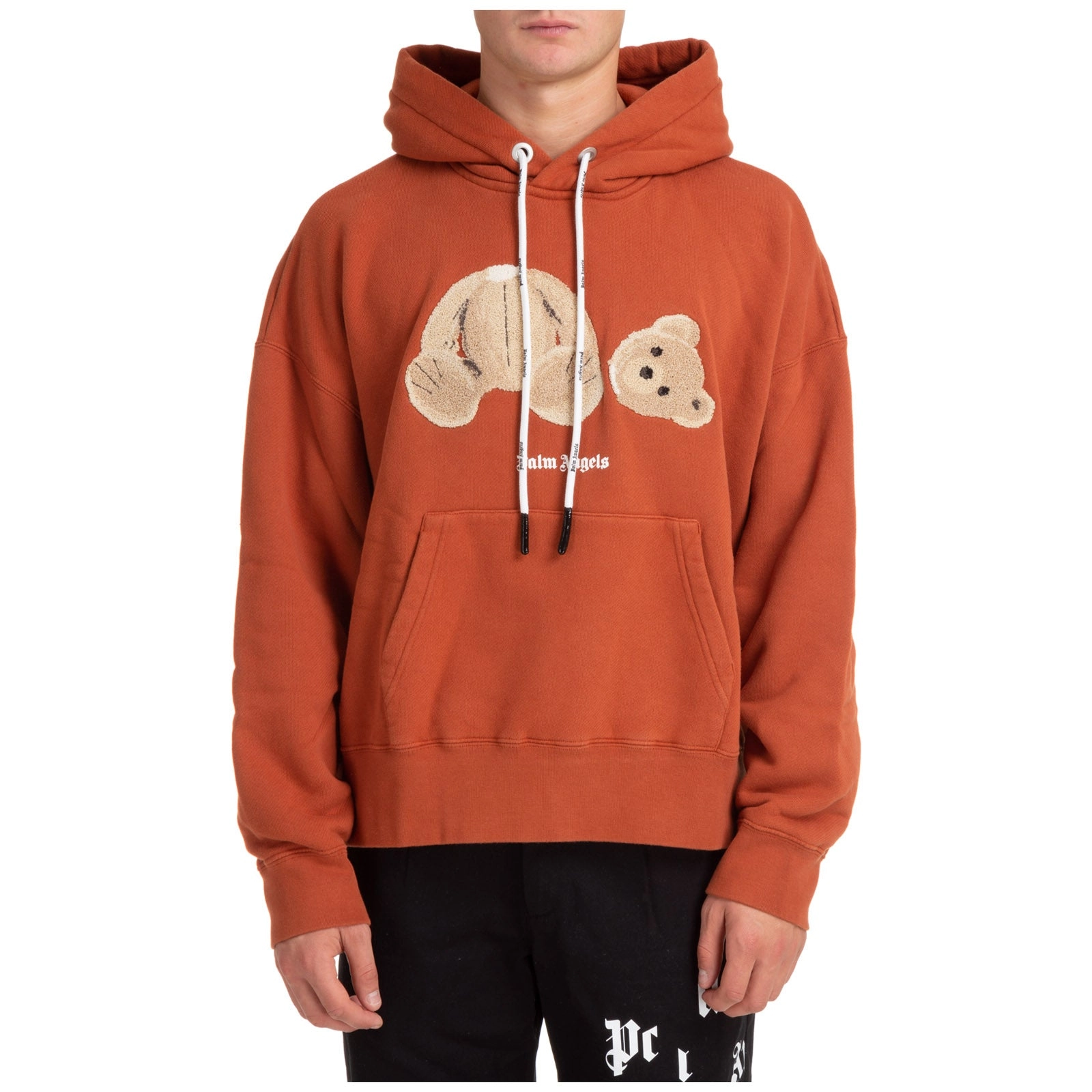 Palm Angels Bear Printed Hoodie