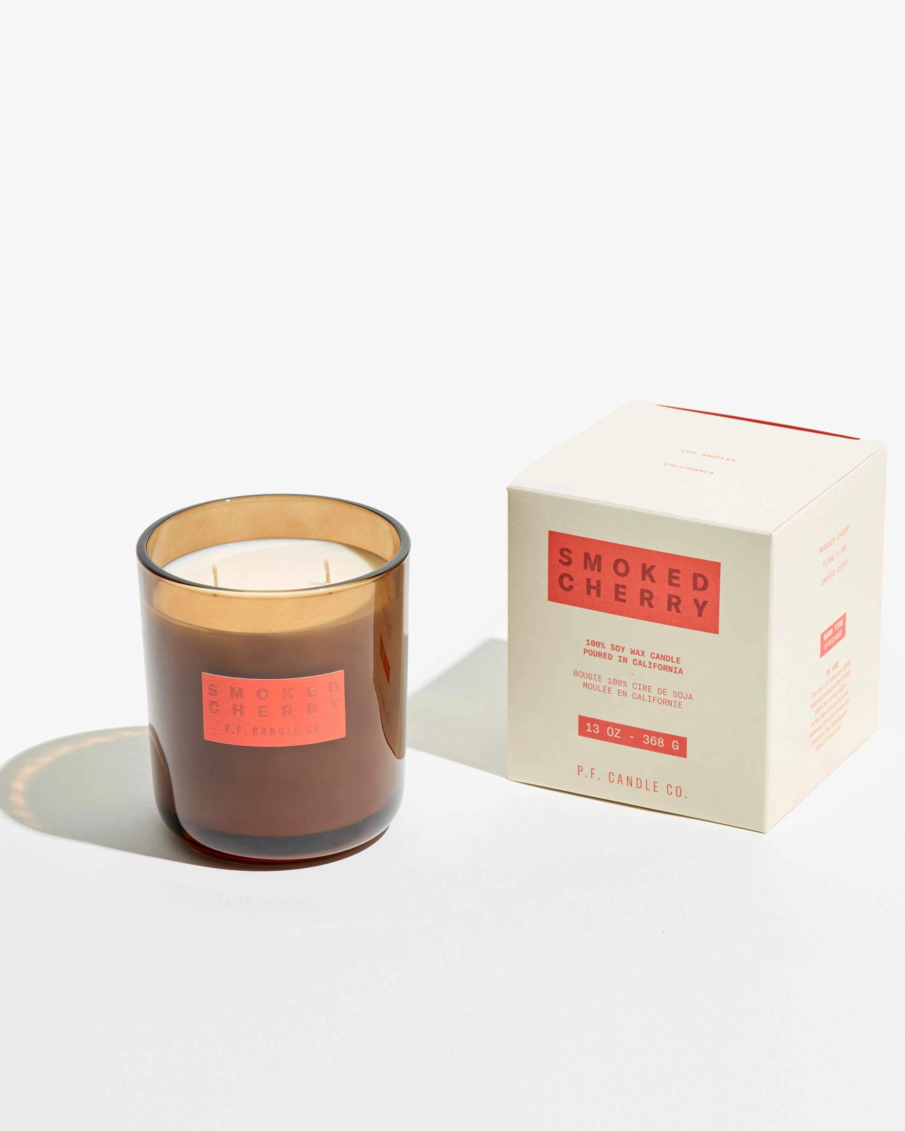 P.F. Candle Co. 13oz HI-FI Candle - Smoked Cherry