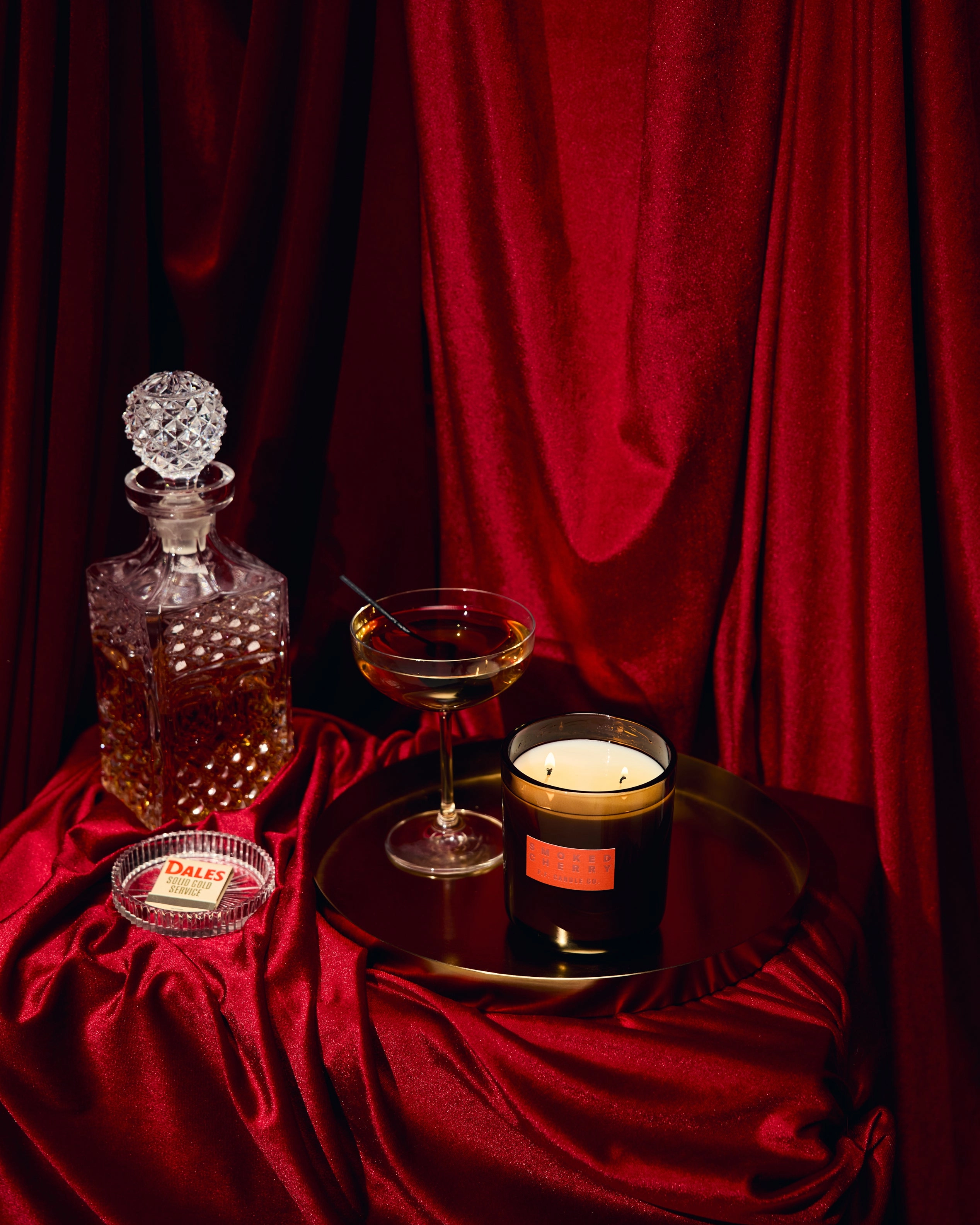 P.F. Candle Co. 13oz HI-FI Candle - Smoked Cherry