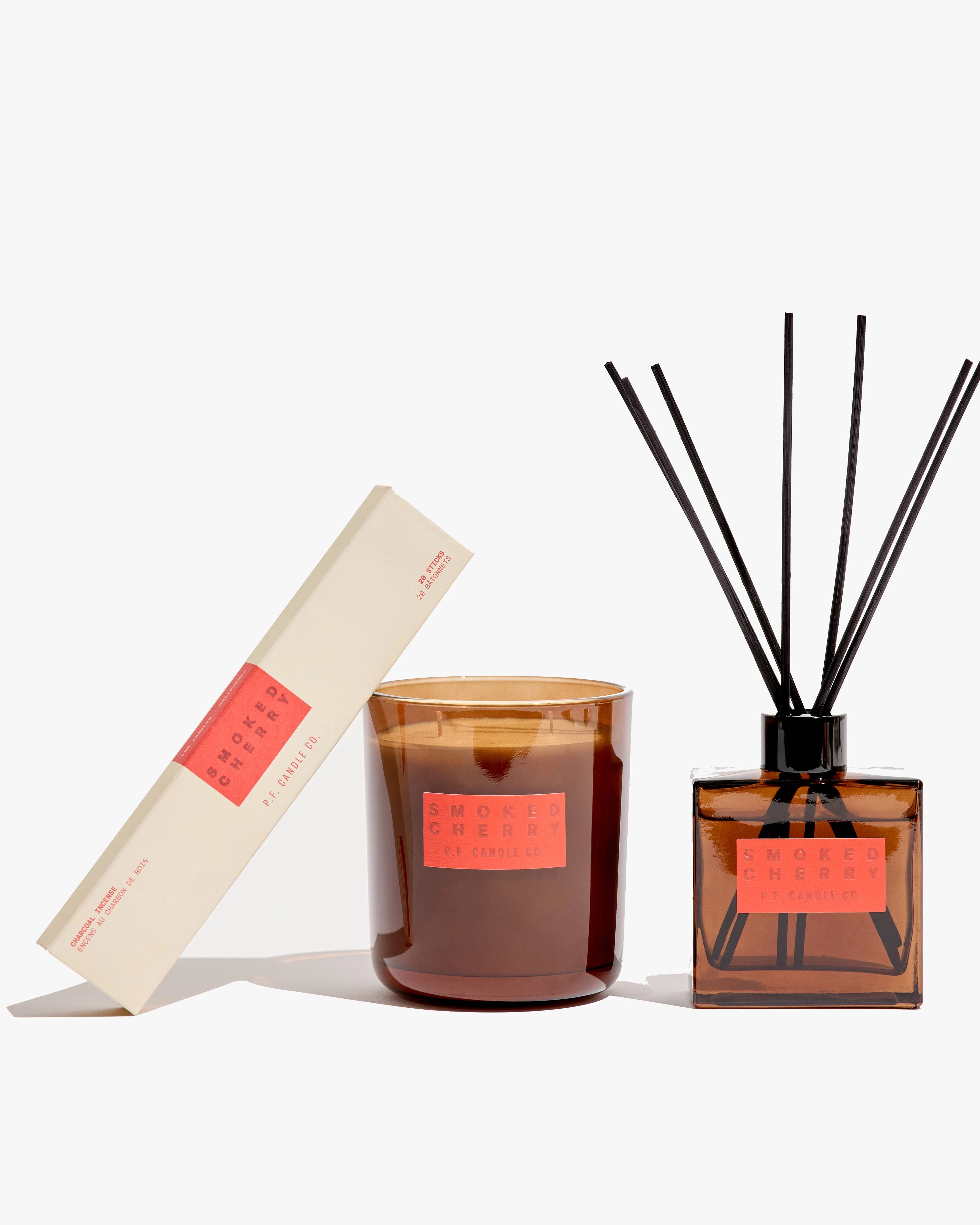 P.F. Candle Co. 13oz HI-FI Candle - Smoked Cherry